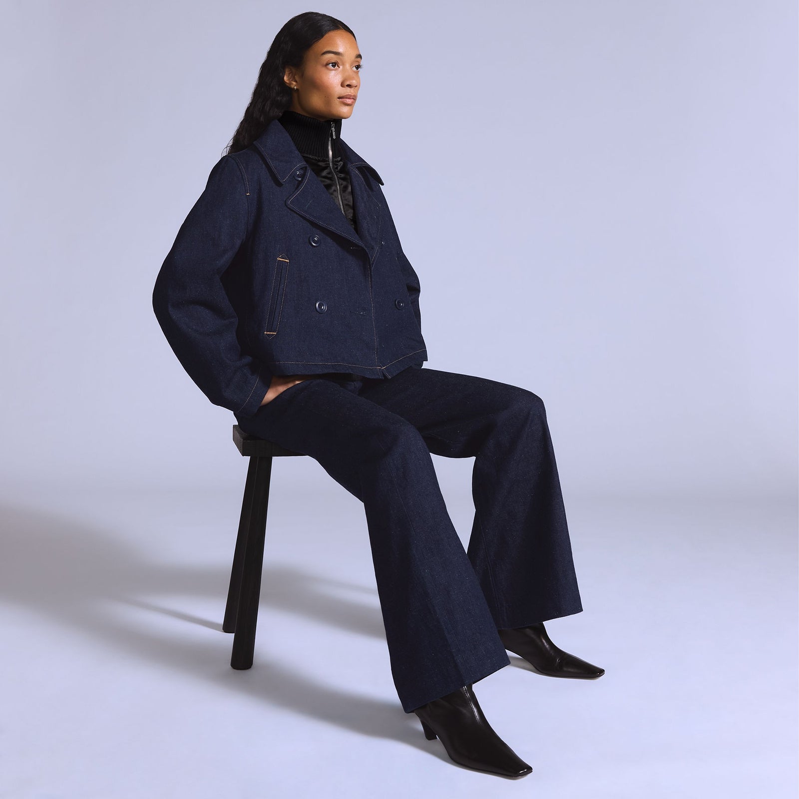 Main 3 - Levi's® Blue Tab™ Women's Mariner Peacoat - 003JN0000