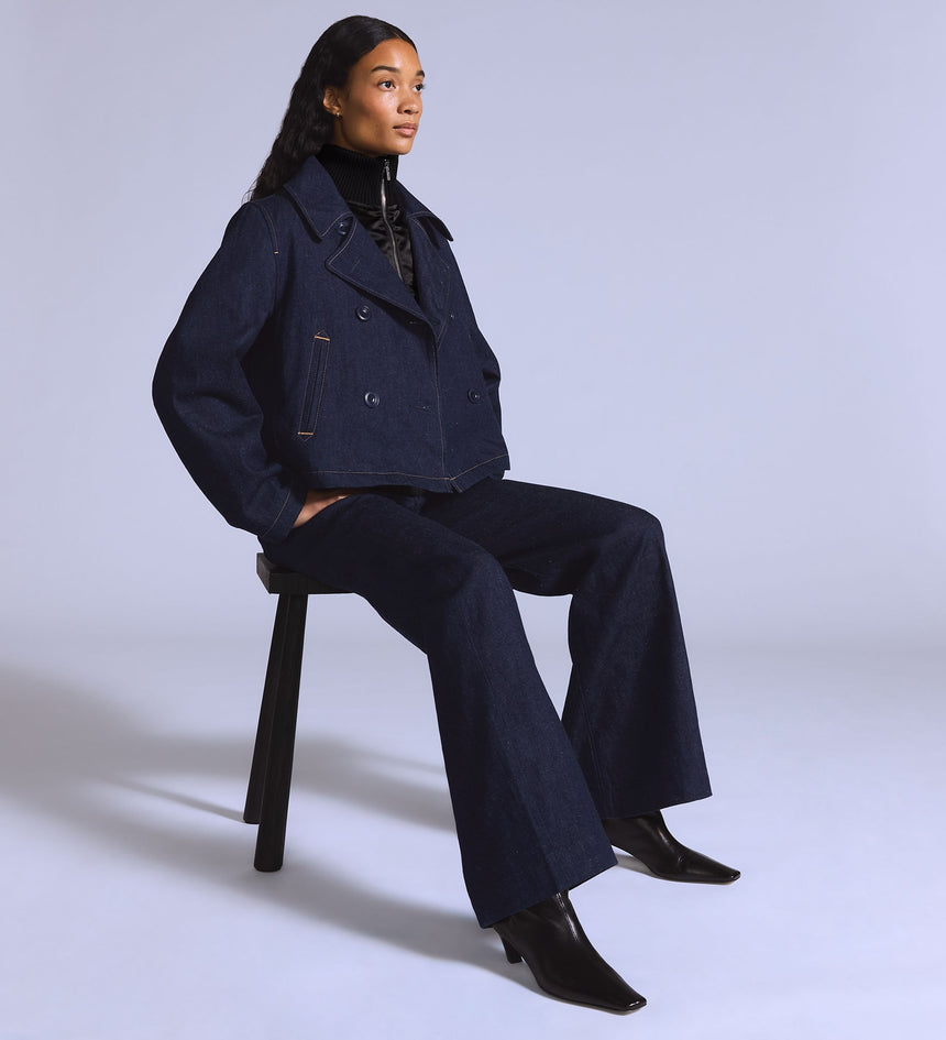 Main 3 - Levi's® Blue Tab™ Women's Mariner Peacoat - 003JN0000