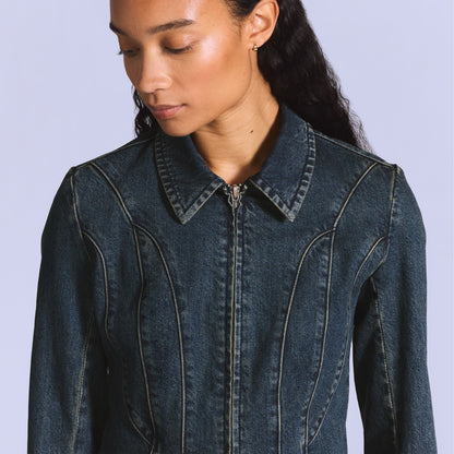 Thumbnail 4 - Levi's® Blue Tab Women's Moto Jacket - 003JP0000