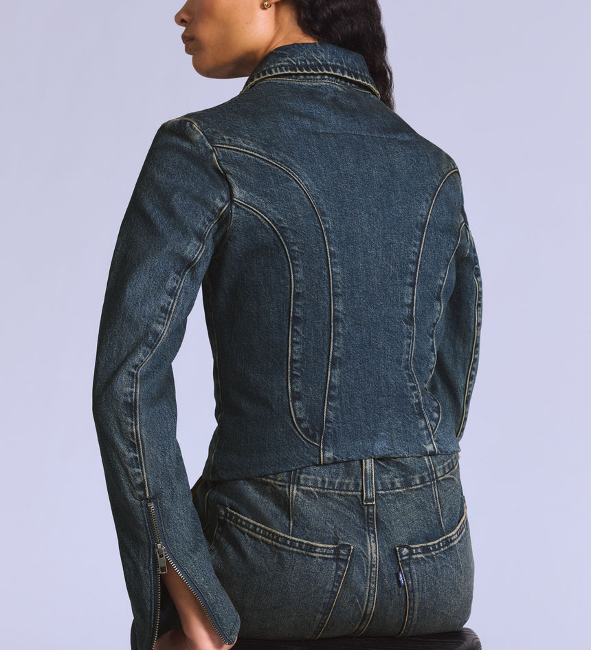 Main 5 - Levi's® Blue Tab Women's Moto Jacket - 003JP0000