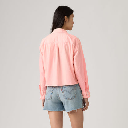 Thumbnail 2 - Levi's® Women's Cropped Harlie Shirt - 003P20008