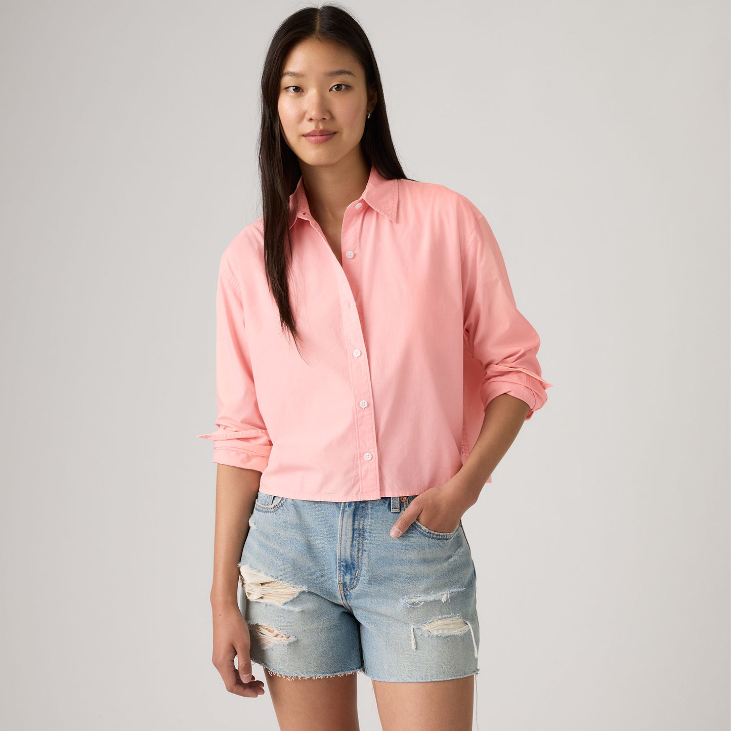 Levi's® Women's Cropped Harlie Shirt