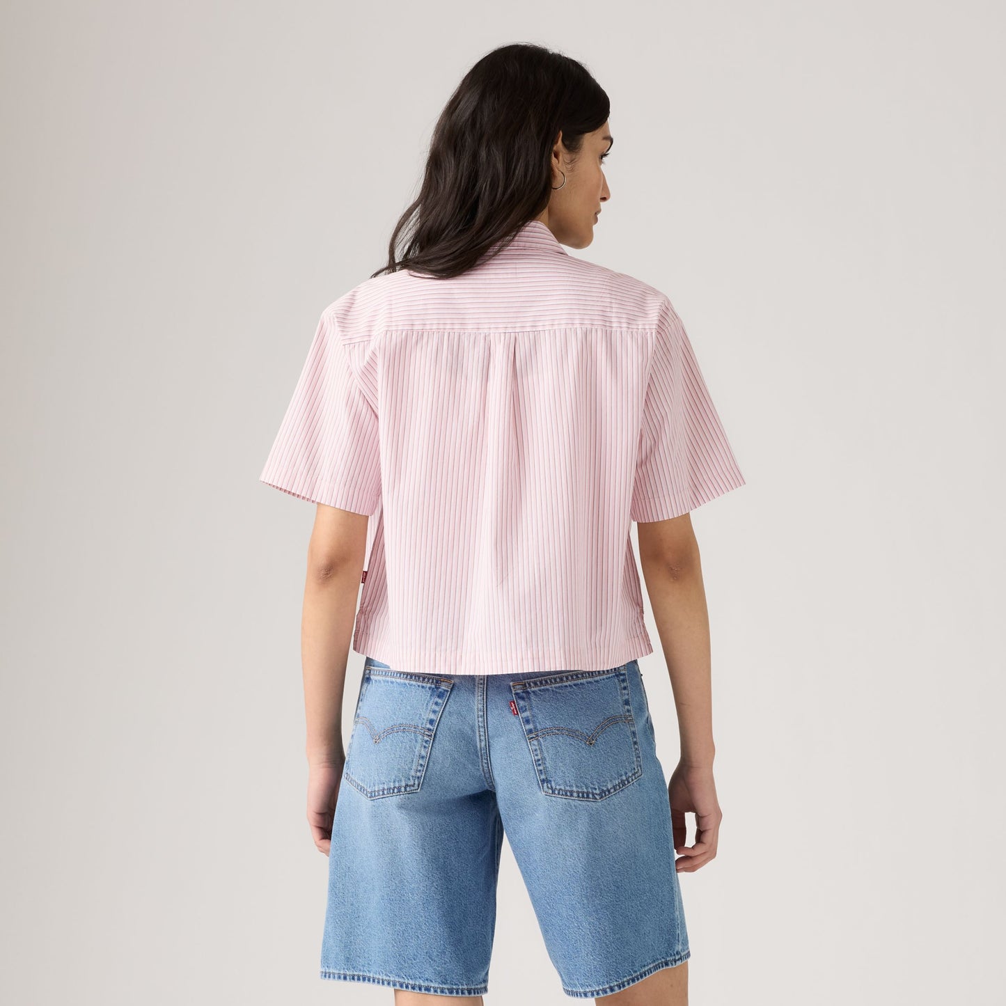 Levi's® Women's Harlie Short-Sleeve Cropped Shirt