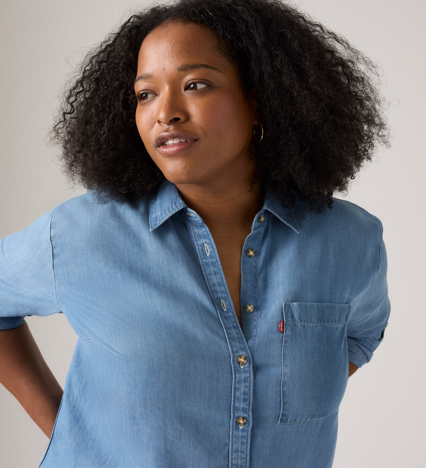 Main 3 - Levi's® Women's Darlene Shirt (Plus Size) - 003Z40000