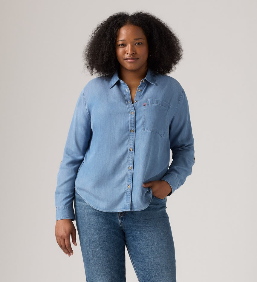 Main 1 - Levi's® Women's Darlene Shirt (Plus Size) - 003Z40000