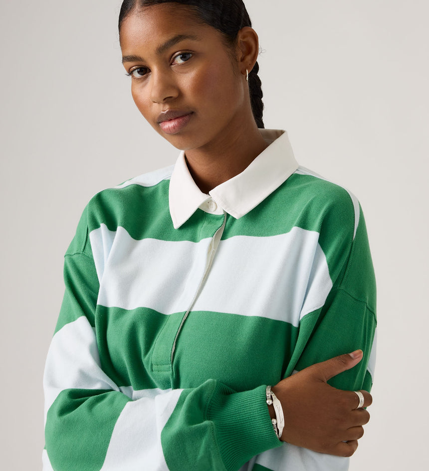 Main 4 - Levi's® Women's Reenie Rugby Long-Sleeve - 005IY0002