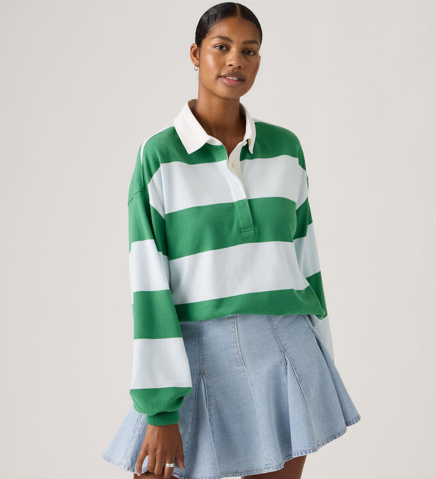 Main 1 - Levi's® Women's Reenie Rugby Long-Sleeve - 005IY0002