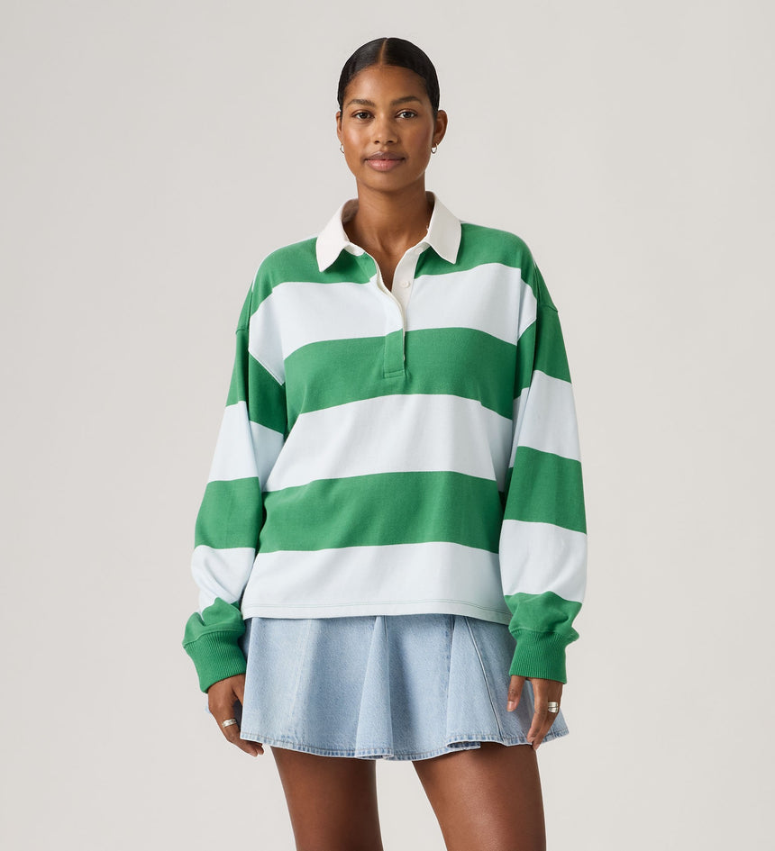 Main 2 - Levi's® Women's Reenie Rugby Long-Sleeve - 005IY0002