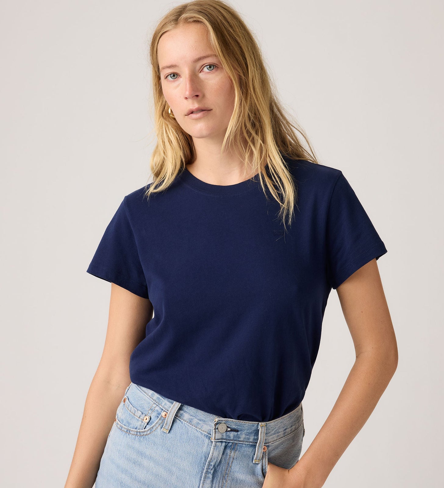 Main 3 - Levi's® Women's Favorite Cotton Tee - 005J20017