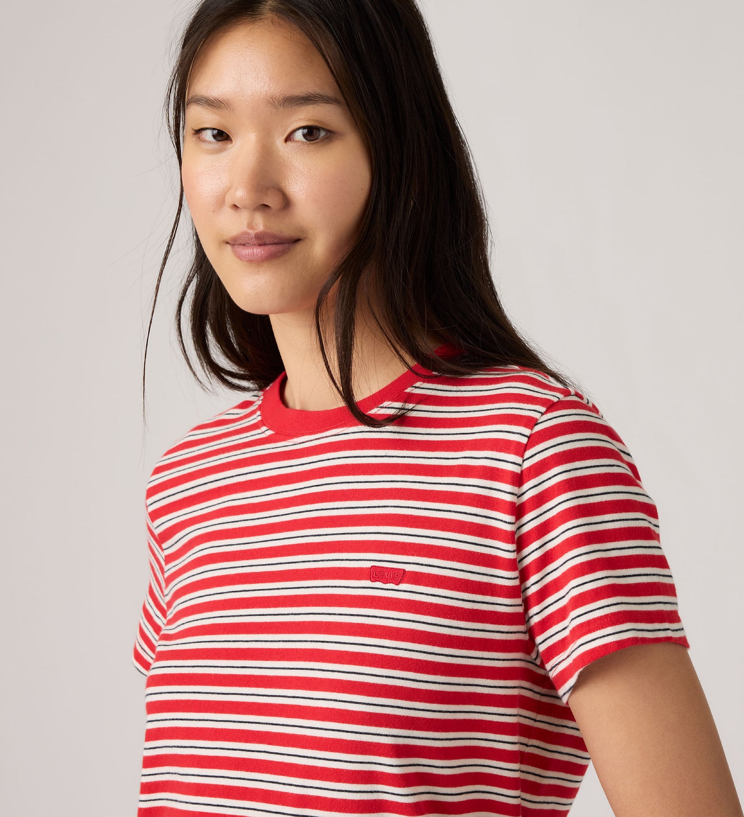 Main 4 - Levi's® Women's Favorite Cotton Tee - 005J20032