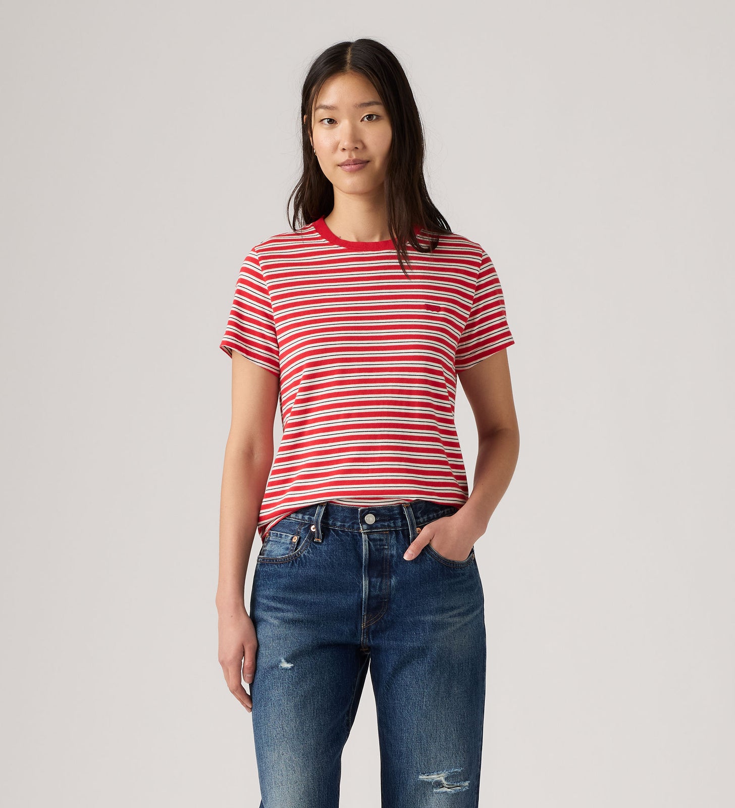 Main 1 - Levi's® Women's Favorite Cotton Tee - 005J20032