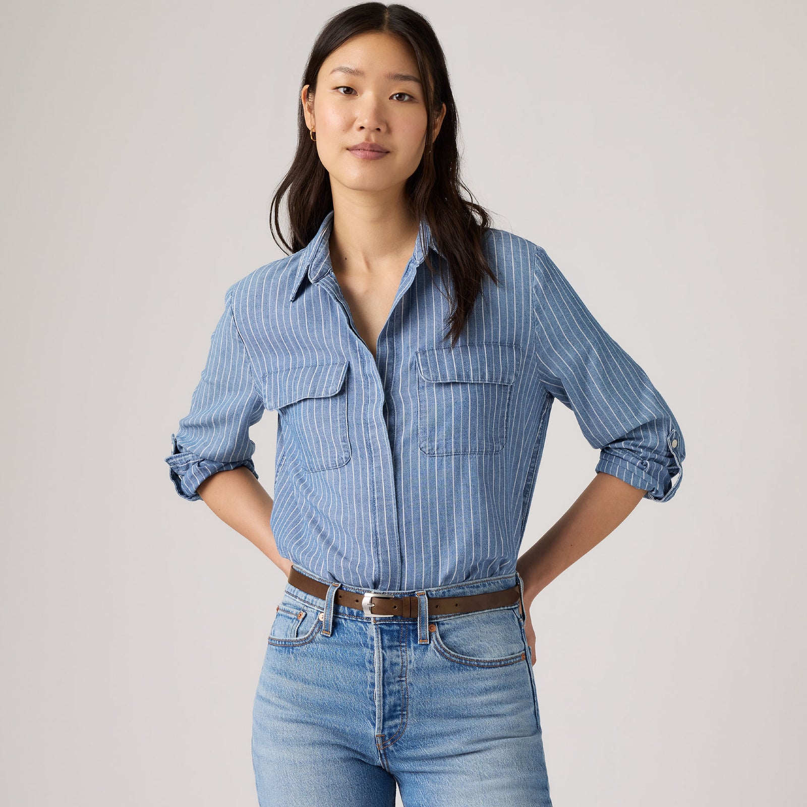 Main 2 - Levi's® Women's Elaine Utility Shirt - 005NJ0020