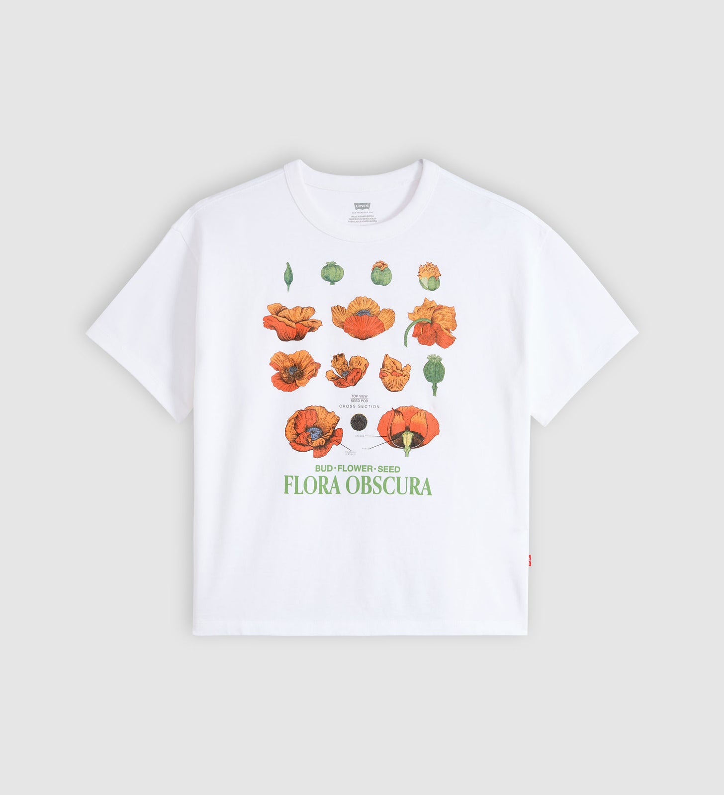 Main 5 - Levi's® Women's Graphic Vintage Short-Sleeve Tee - 005OY0047