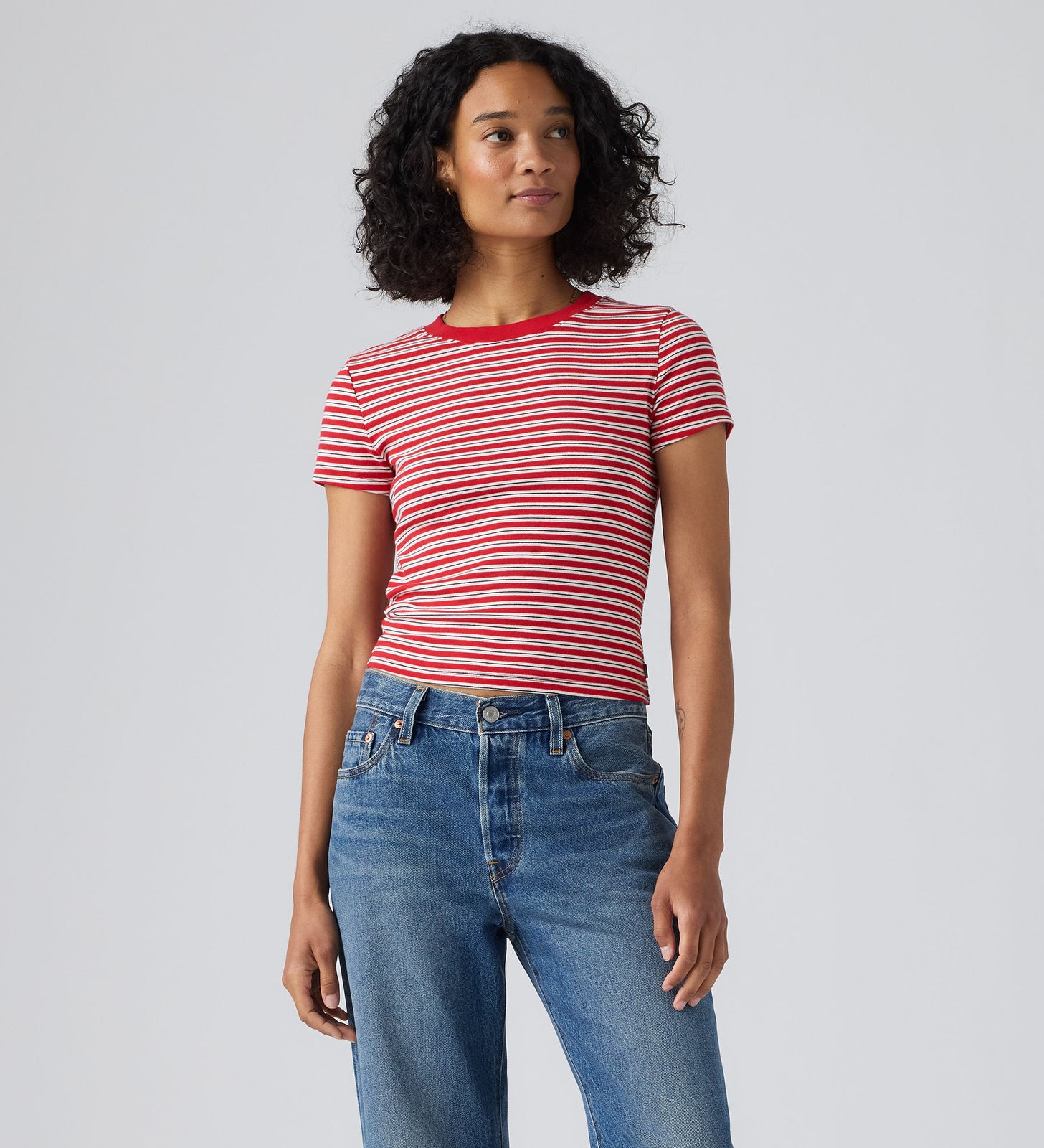 Main 2 - Levi's® Women's Essential Baby Tee - 0085R0012