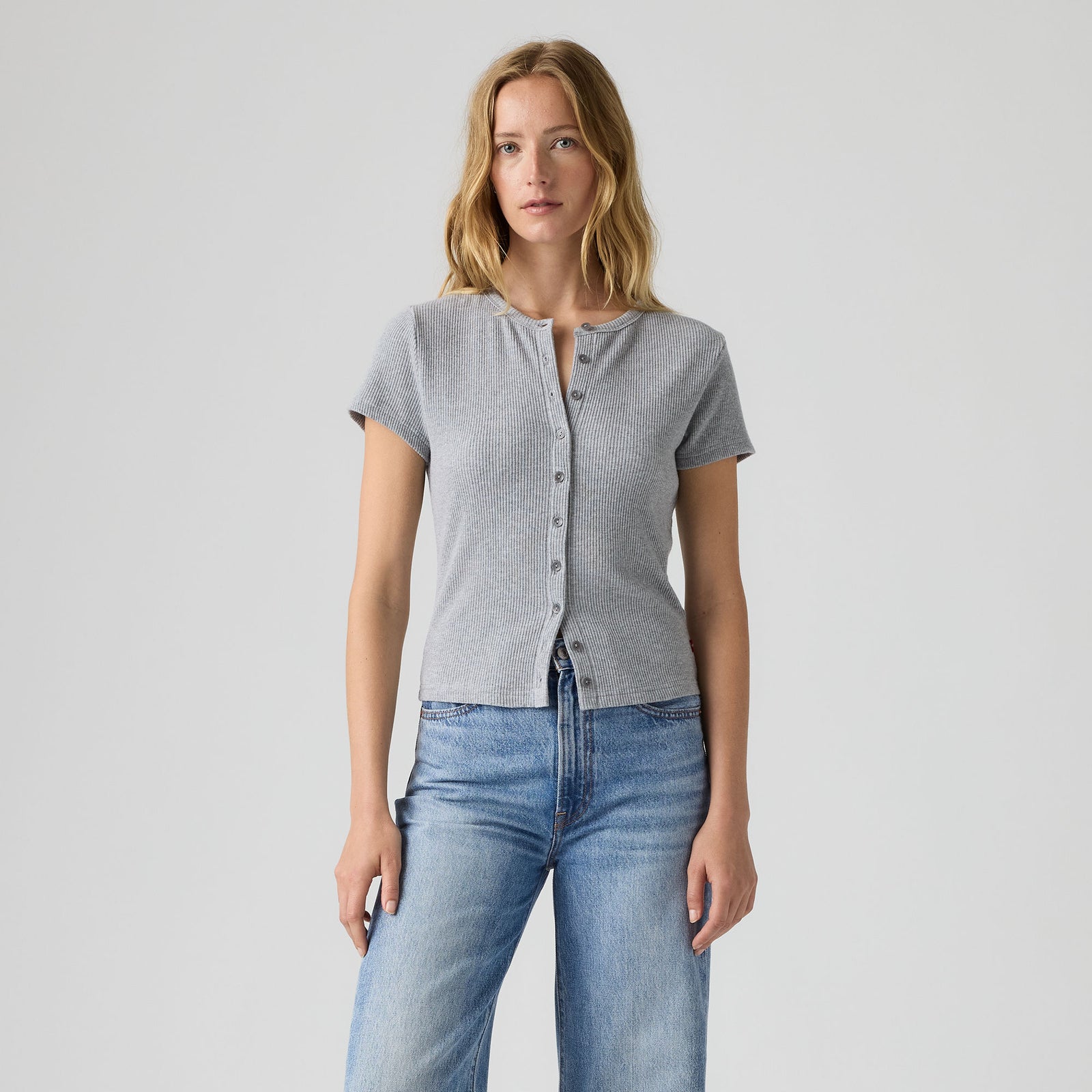 Main 3 - Levi's® Women's Rory Button-Through Shirt - 0086M0005