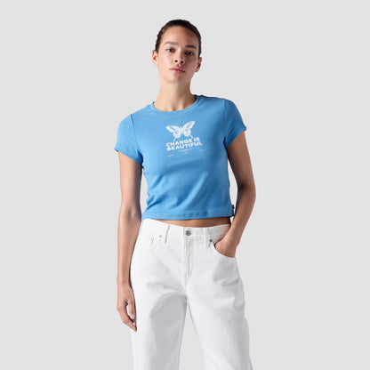 Thumbnail 1 - Levi's® Women's Graphic Essential Baby Tee - 008CH0023