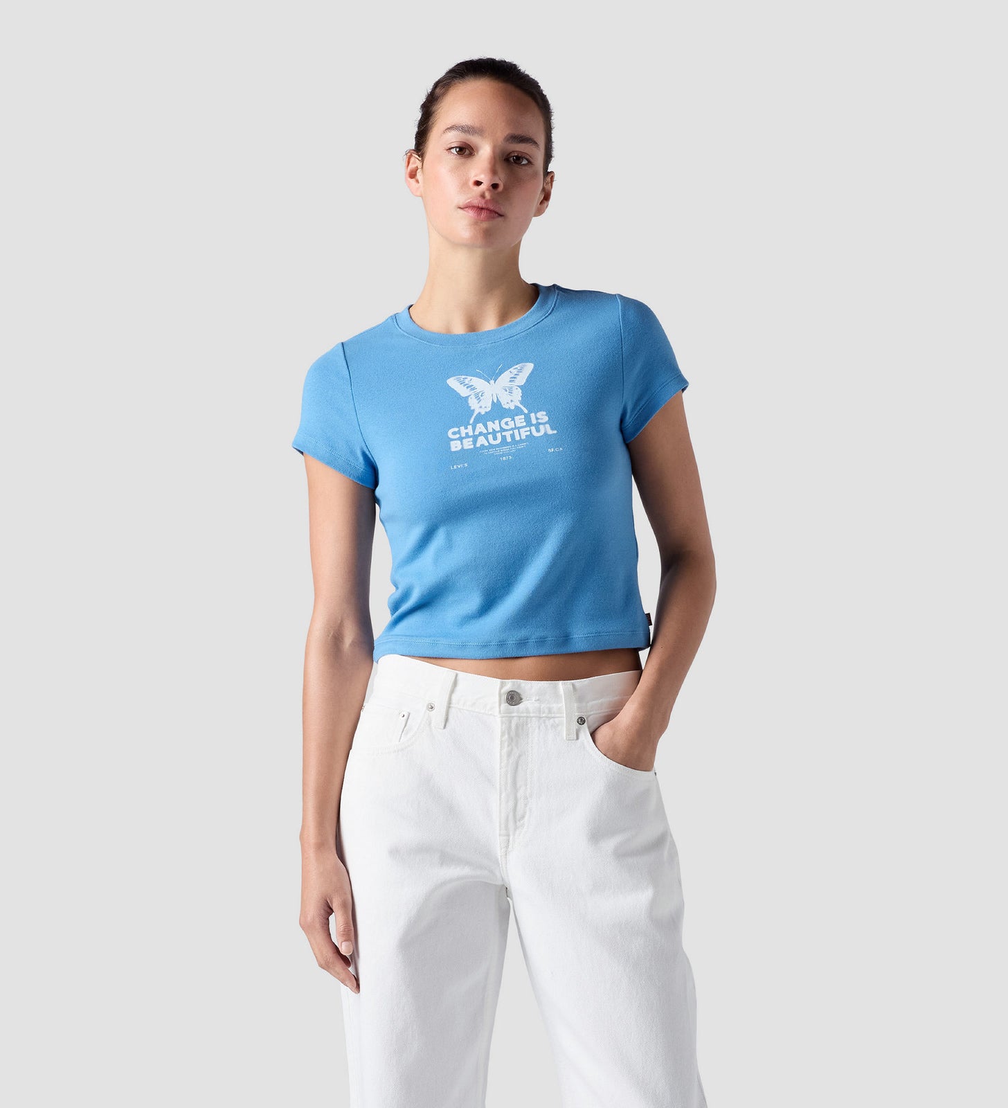 Main 1 - Levi's® Women's Graphic Essential Baby Tee - 008CH0023