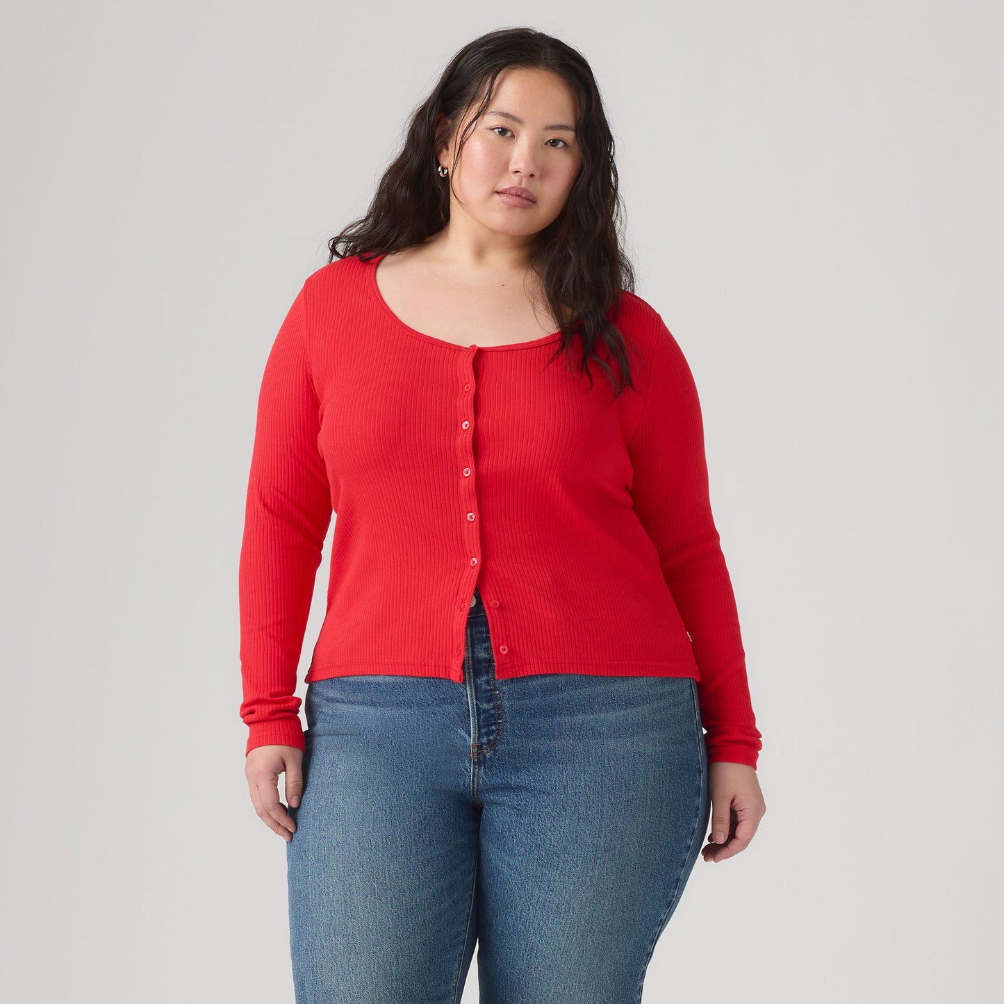 Levi's® Women's Austen Button-Up Long-Sleeve Top (Plus Size)