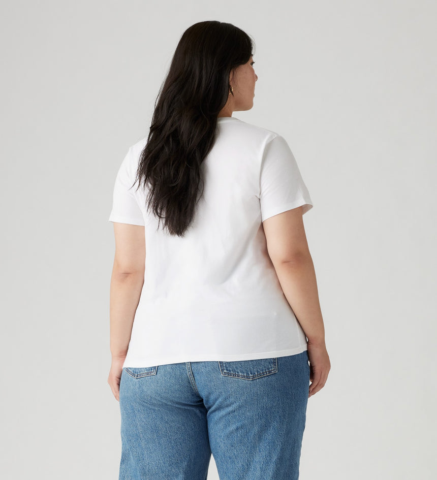Main 2 - Levi's® Women's Perfect Logo T-Shirt (Plus Size) - 357900405