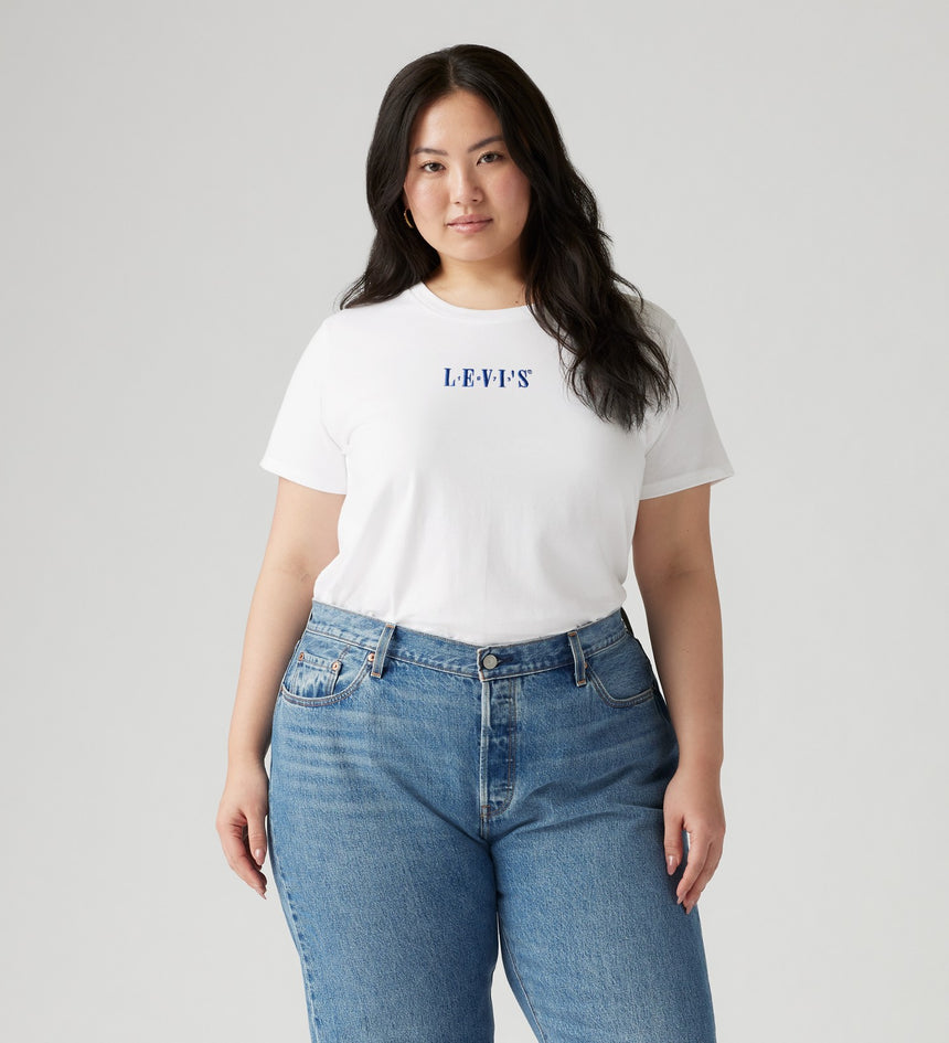 Main 1 - Levi's® Women's Perfect Logo T-Shirt (Plus Size) - 357900405