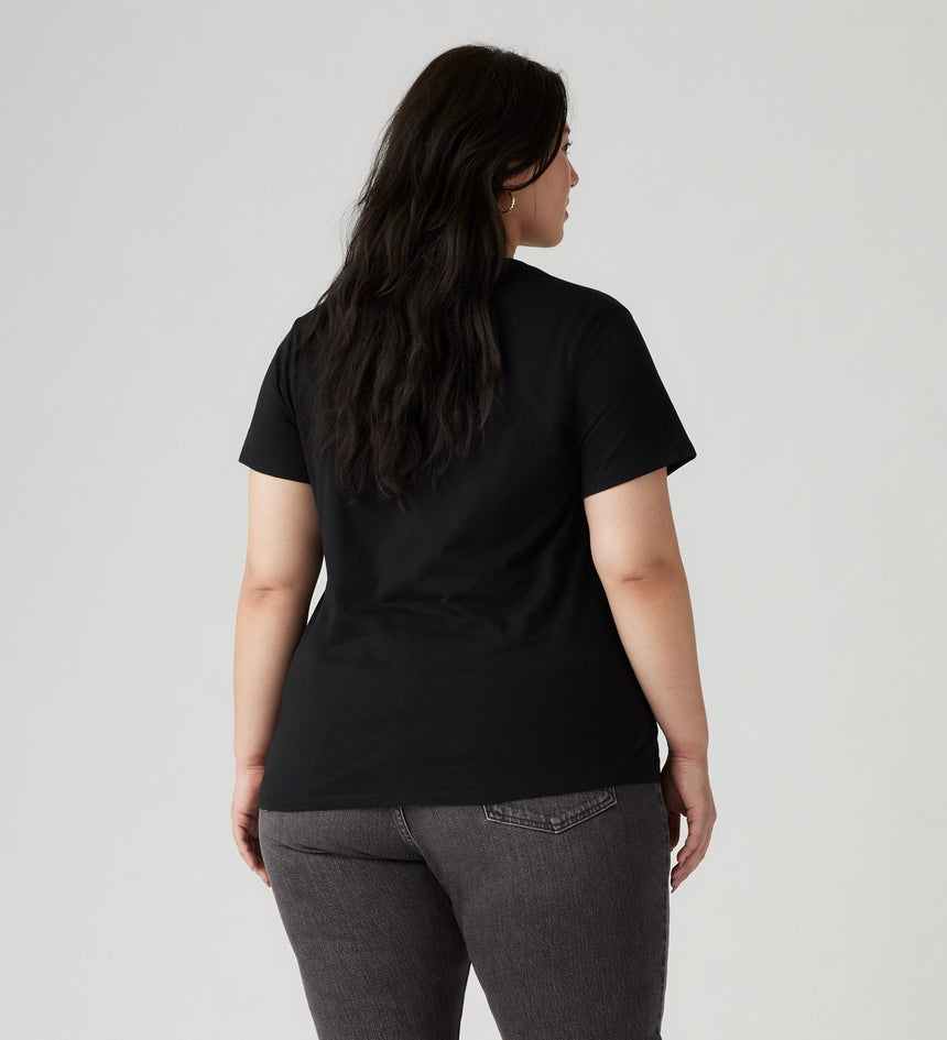 Main 2 - Levi's® Women's Perfect Logo T-Shirt (Plus Size) - 357900406