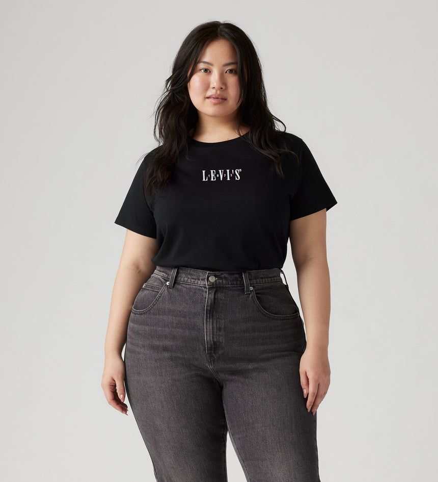 Main 1 - Levi's® Women's Perfect Logo T-Shirt (Plus Size) - 357900406