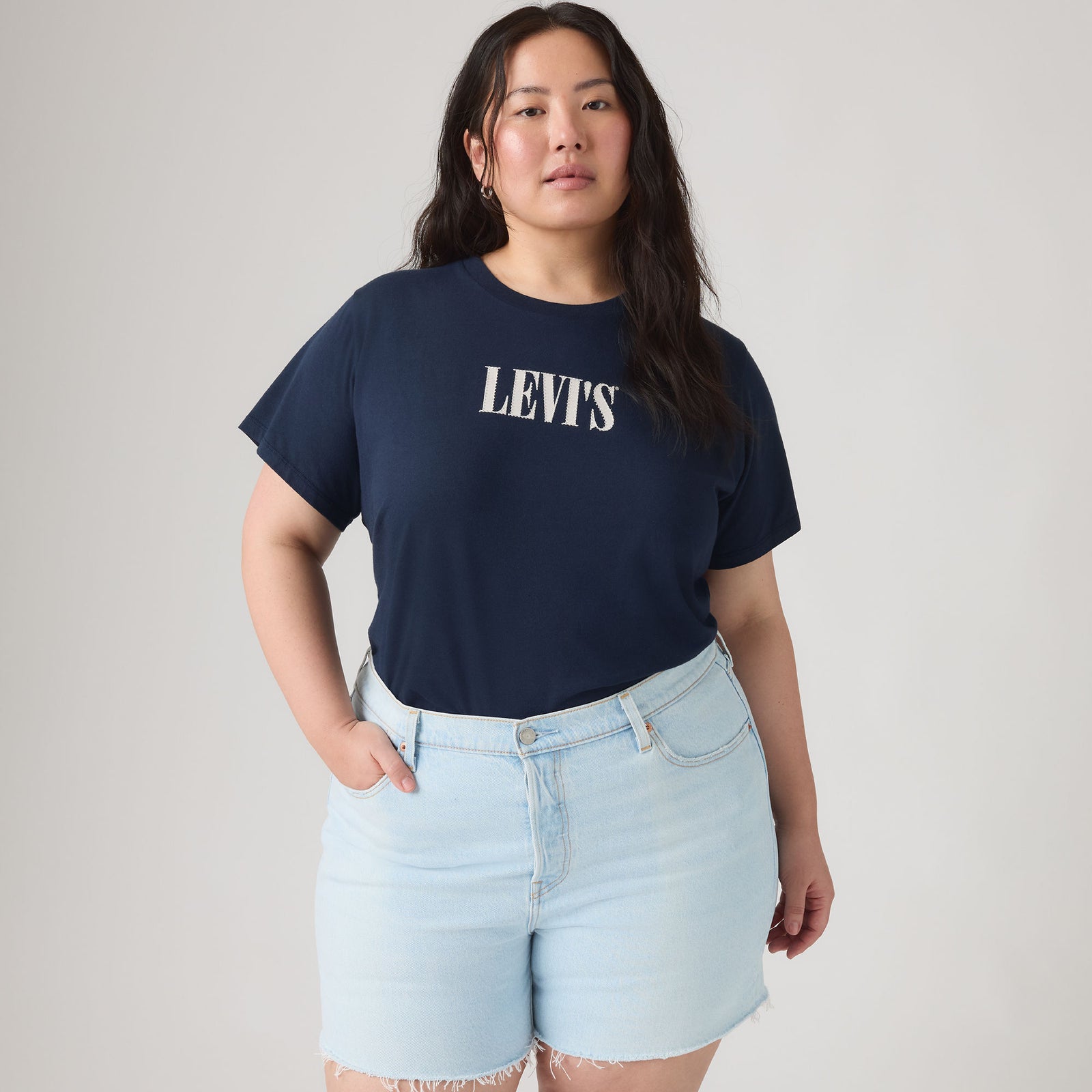Main 2 - Levi's® Women's Perfect T-Shirt (Plus Size) - 357900455