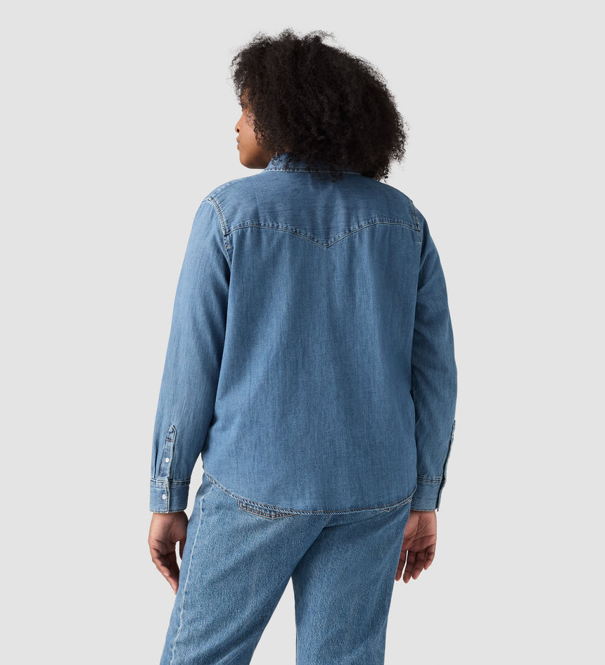 Main 2 - Levi's® Women's Essential Western Shirt (Plus Size) - 577840006