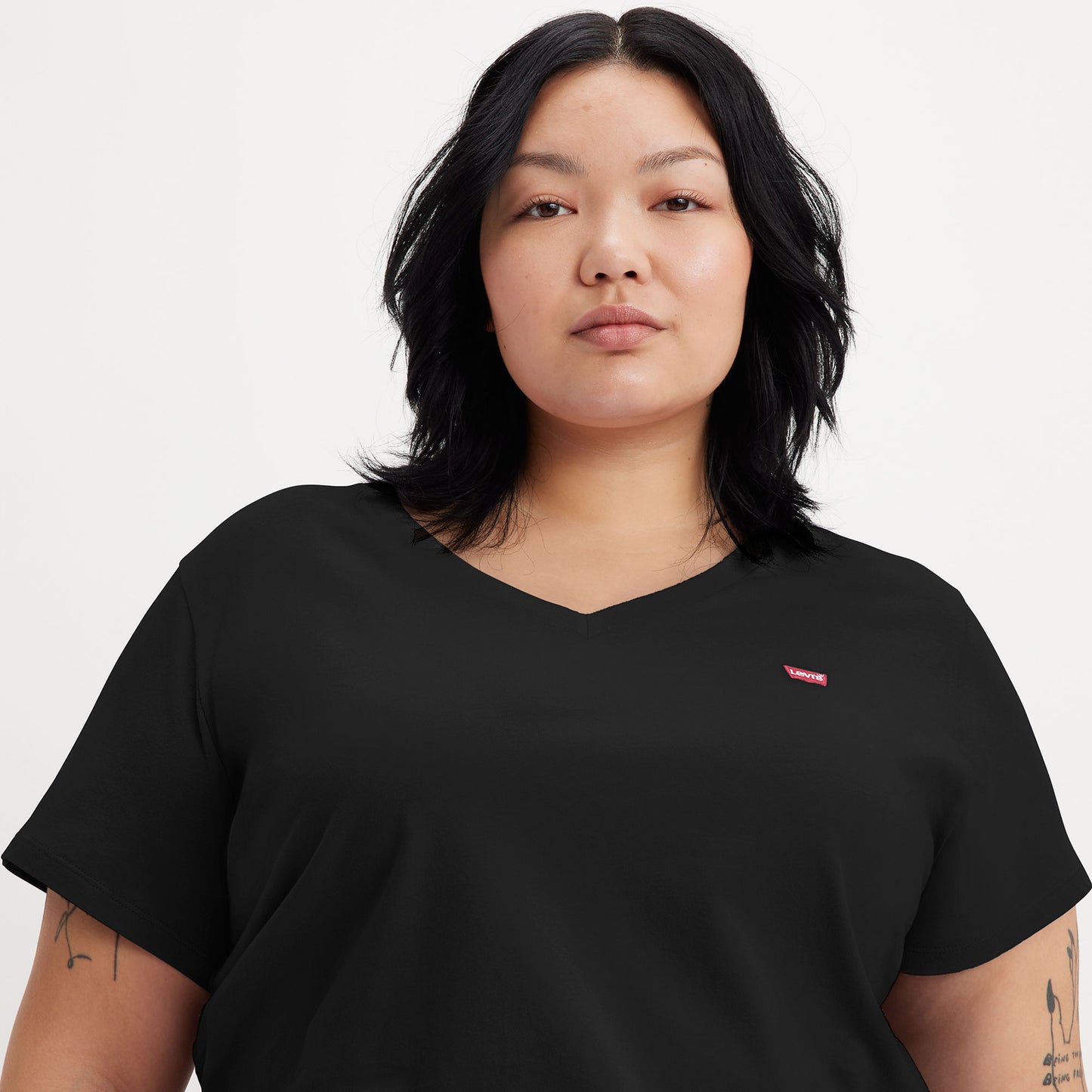 Levi's® Women's V-Neck T-Shirt (Plus Size)