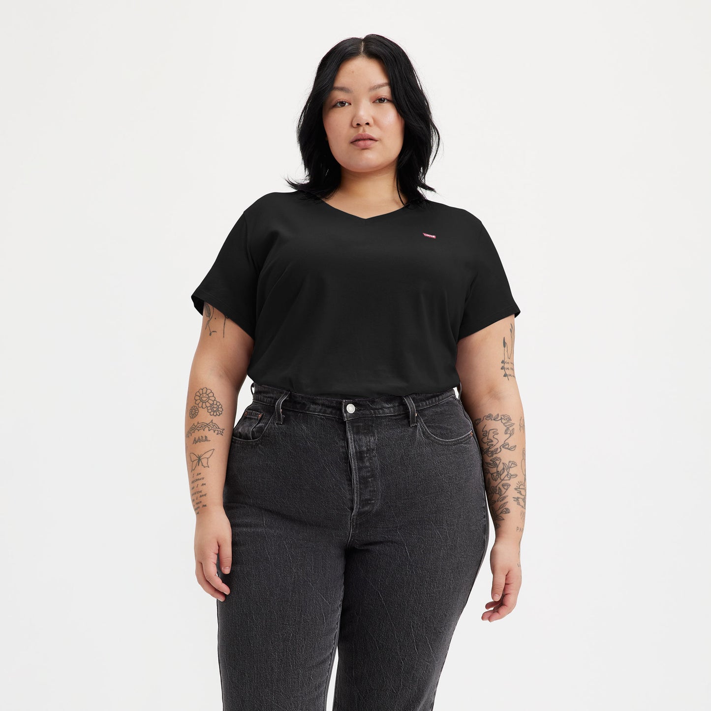 Levi's® Women's V-Neck T-Shirt (Plus Size)