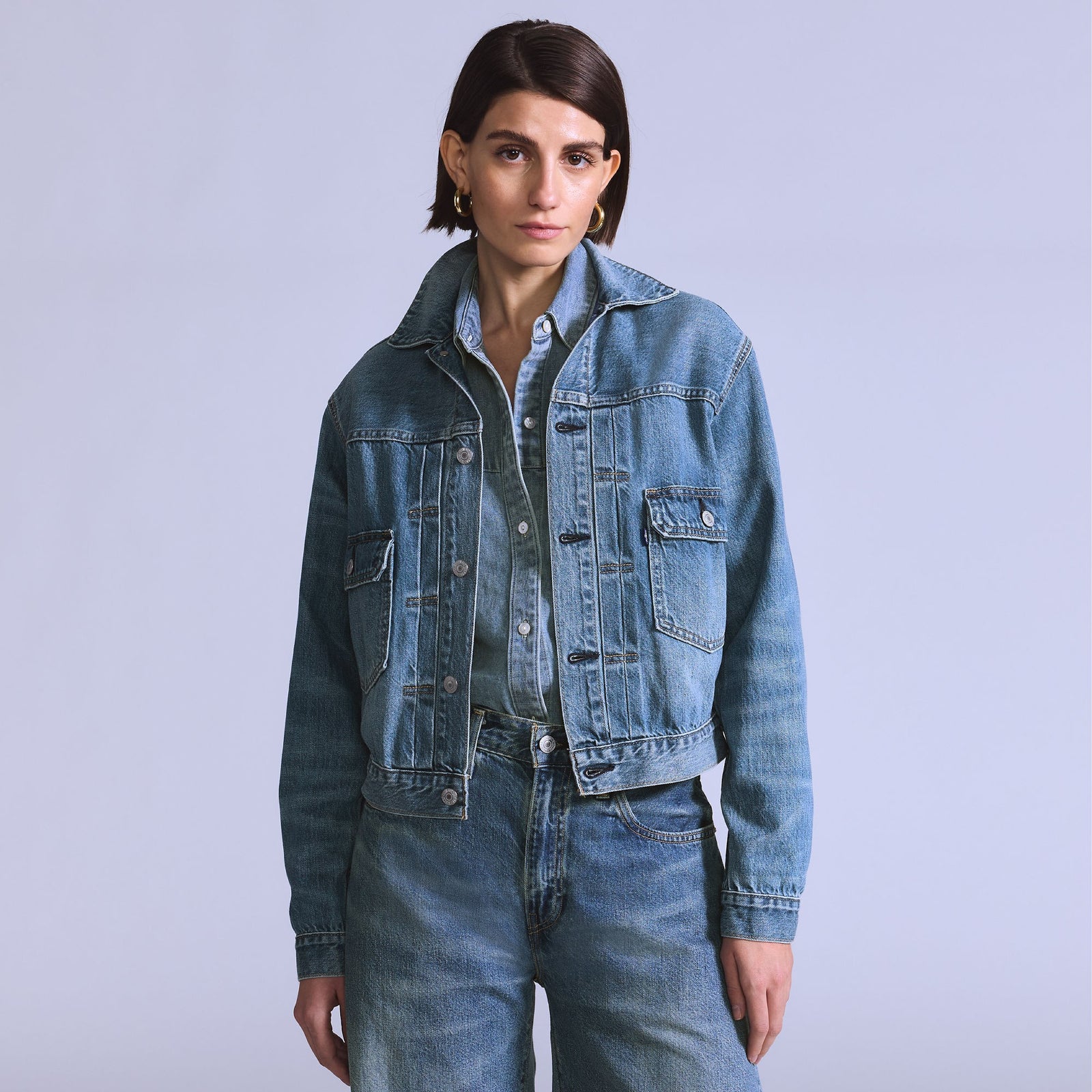 Main 1 - Levi's® Blue Tab™ Women's Type II Trucker Jacket - A58840005