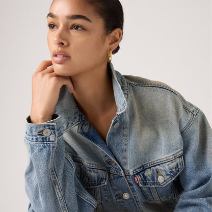 Thumbnail 4 - Levi's® Women's Shrunken '90s Trucker Jacket - A91550022