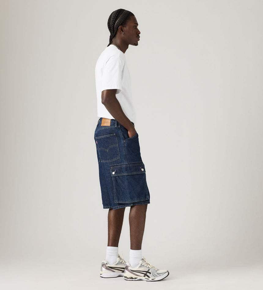 Main 3 - Levi's® Men's 478 Baggy Cargo Shorts - 001GU0012