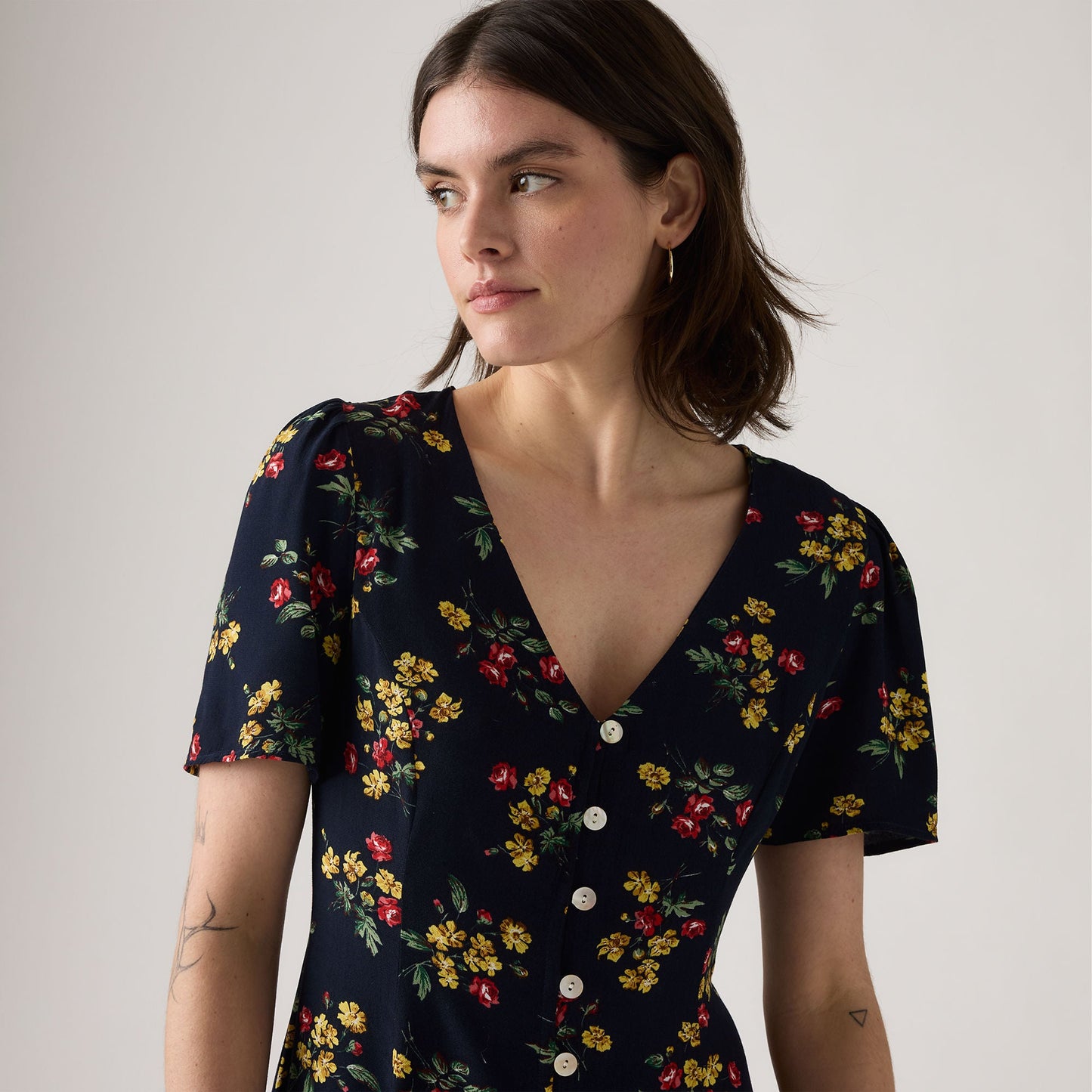 Levi's® Women's Gianni Short-Sleeve Mini Dress