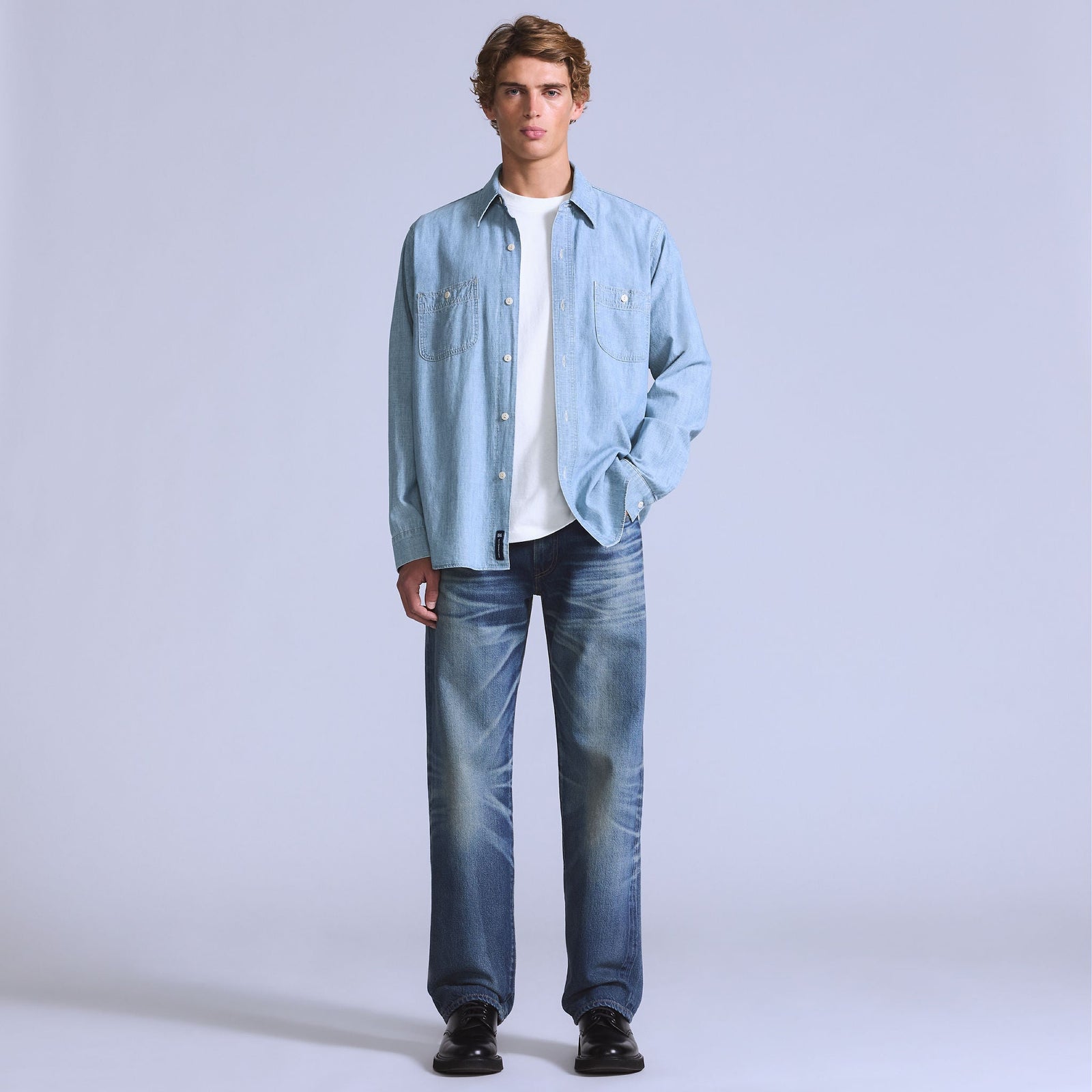 Main 1 - Levi's® Blue Tab™ Men's Anchor Relaxed Jeans - 0033V0006
