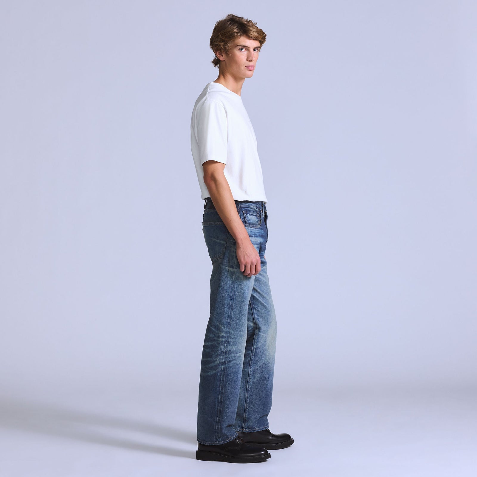 Main 4 - Levi's® Blue Tab™ Men's Anchor Relaxed Jeans - 0033V0006