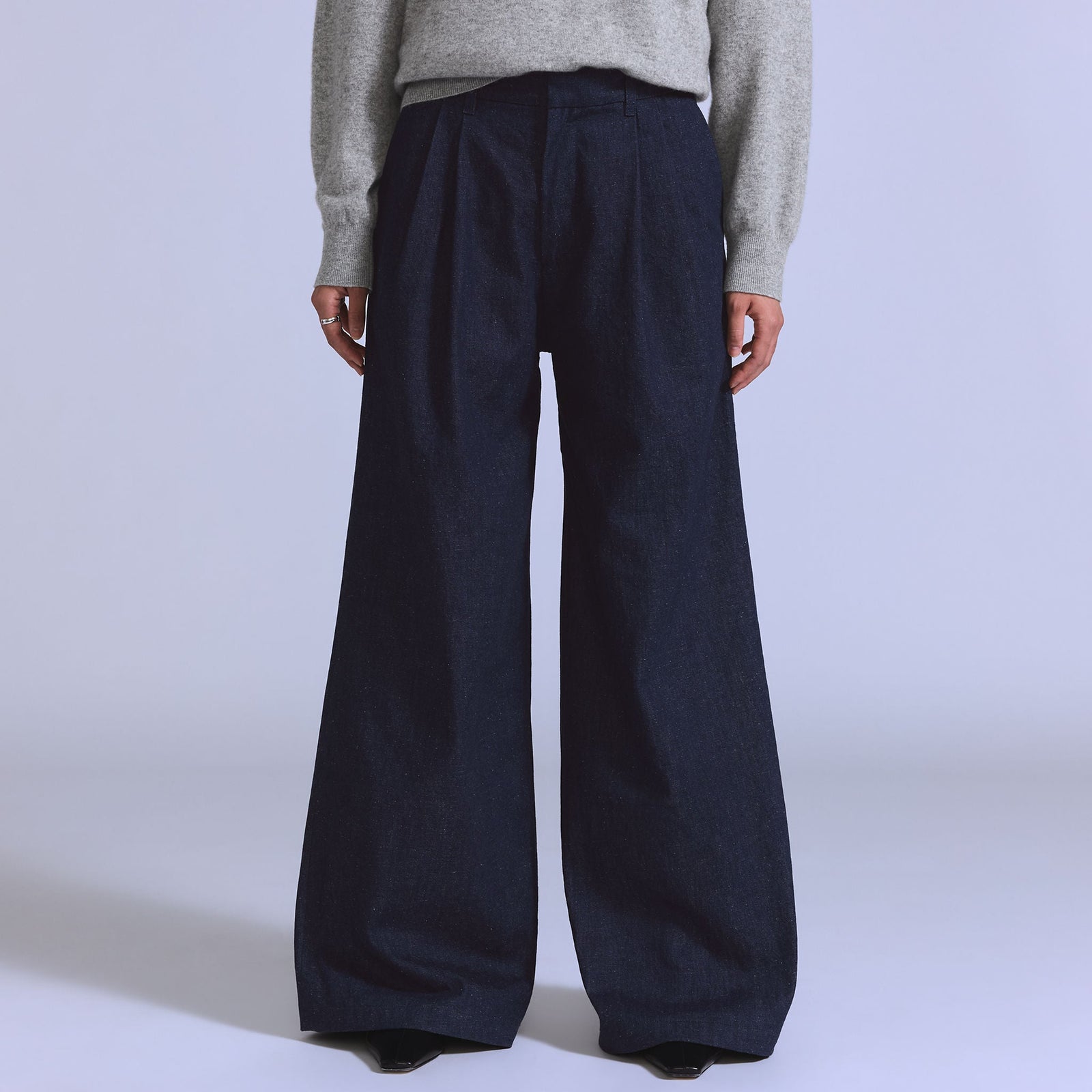 Main 6 - Levi's® Blue Tab™ Women's Denim Pleat Trousers - 006UA0000