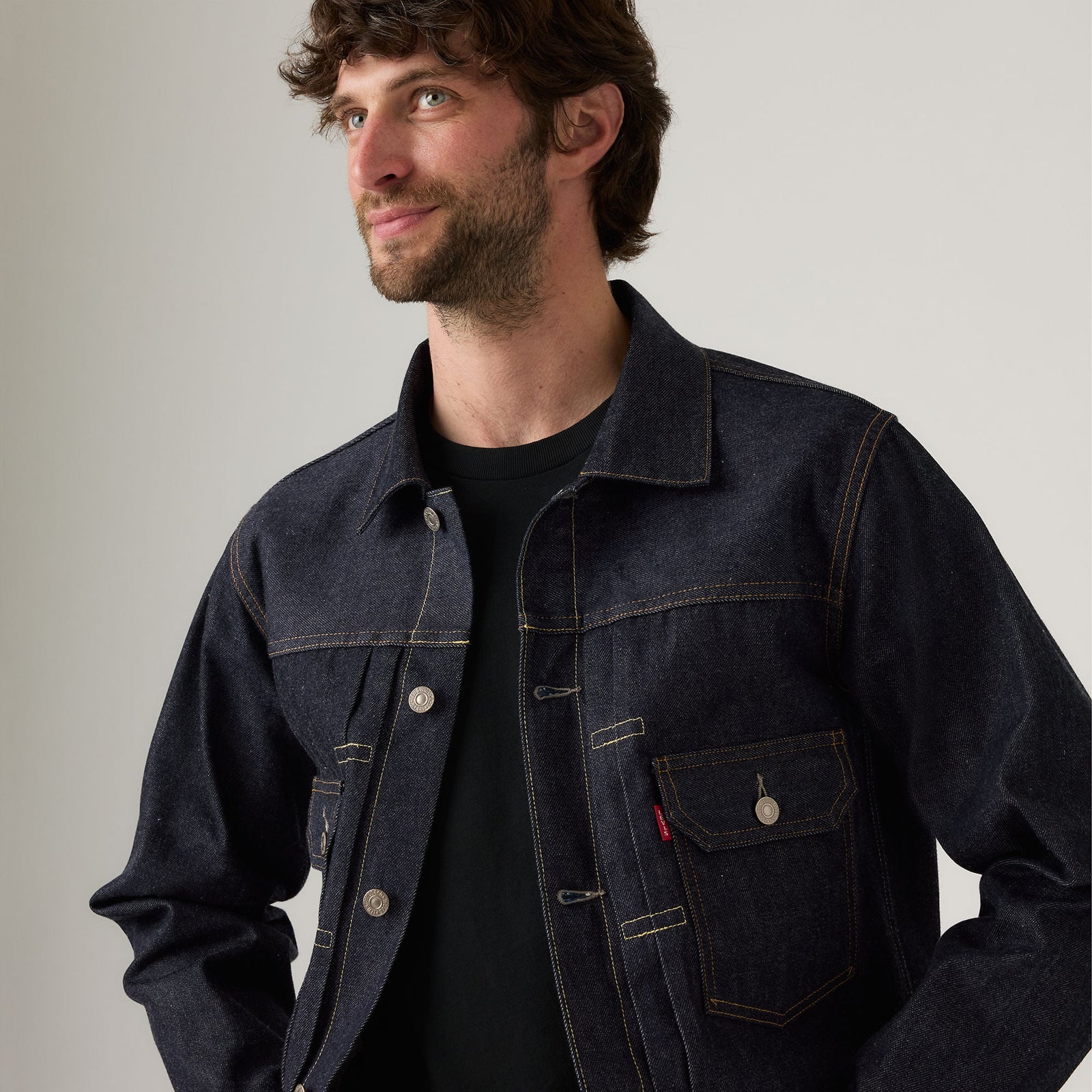 Main 4 - Levi’s® Vintage Clothing Men's 1953 Type II Jacket - 705070066