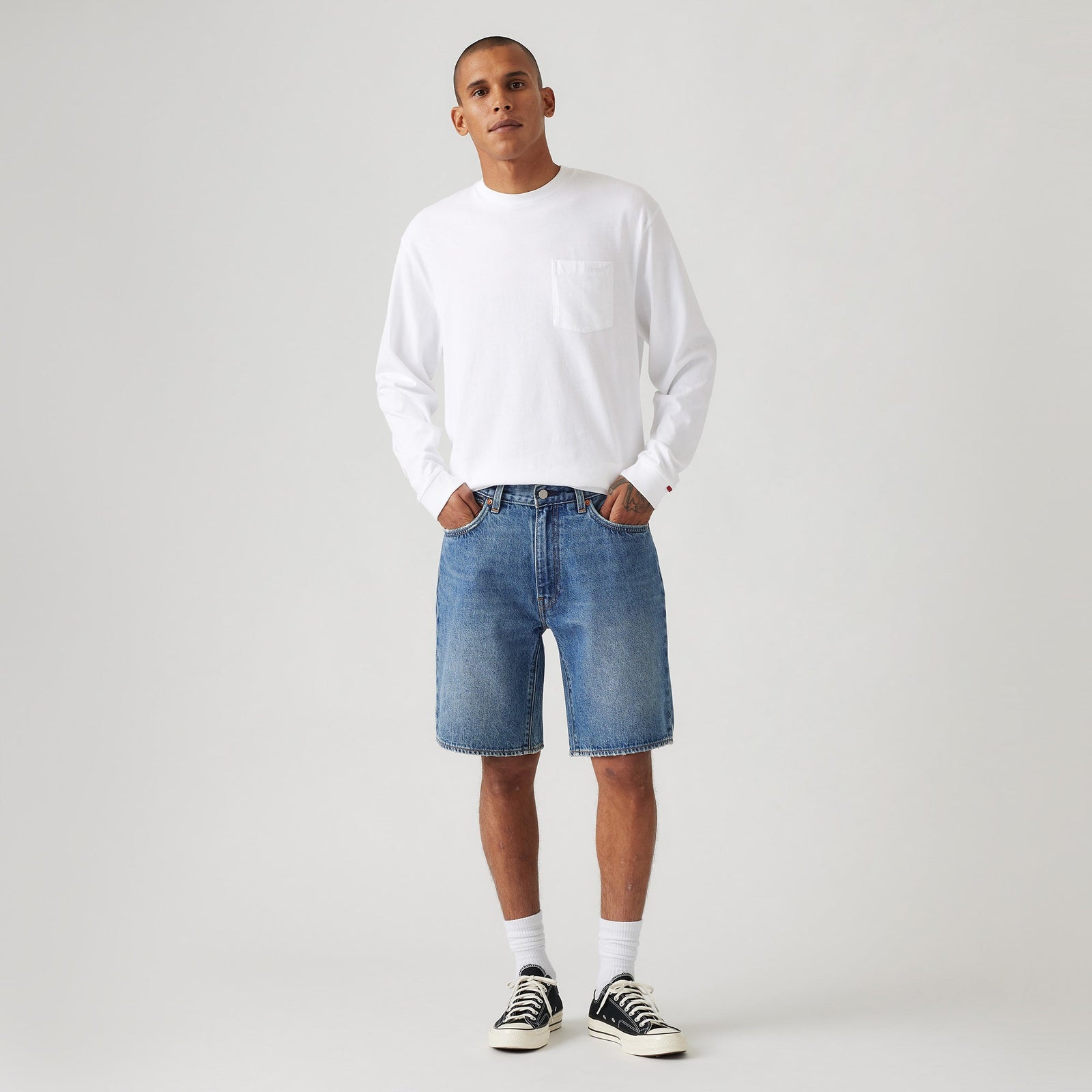 Main 1 - Levi's® Men's 454 Relaxed Shorts - 000YB0007