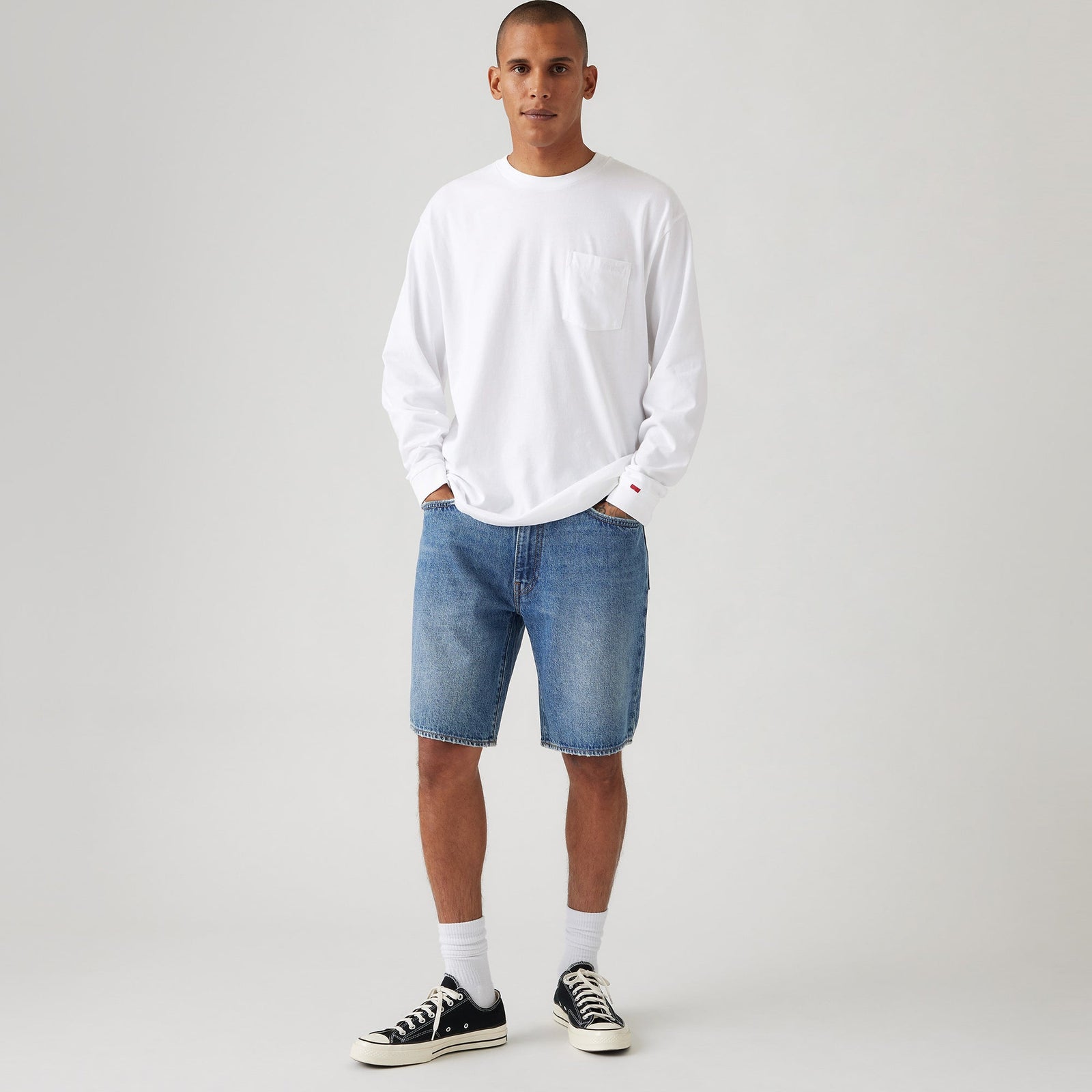 Main 4 - Levi's® Men's 454 Relaxed Shorts - 000YB0007