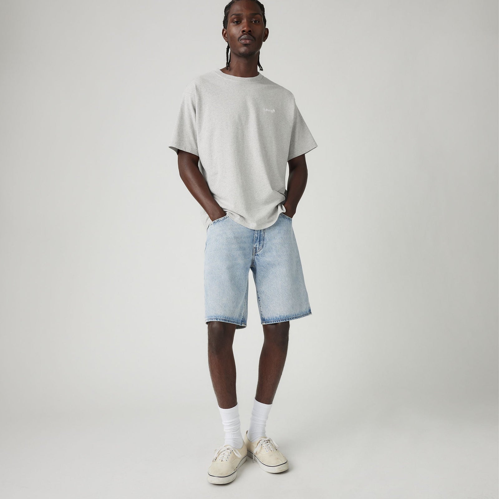Main 4 - Levi's® Men's 454 Relaxed Shorts - 000YB0008