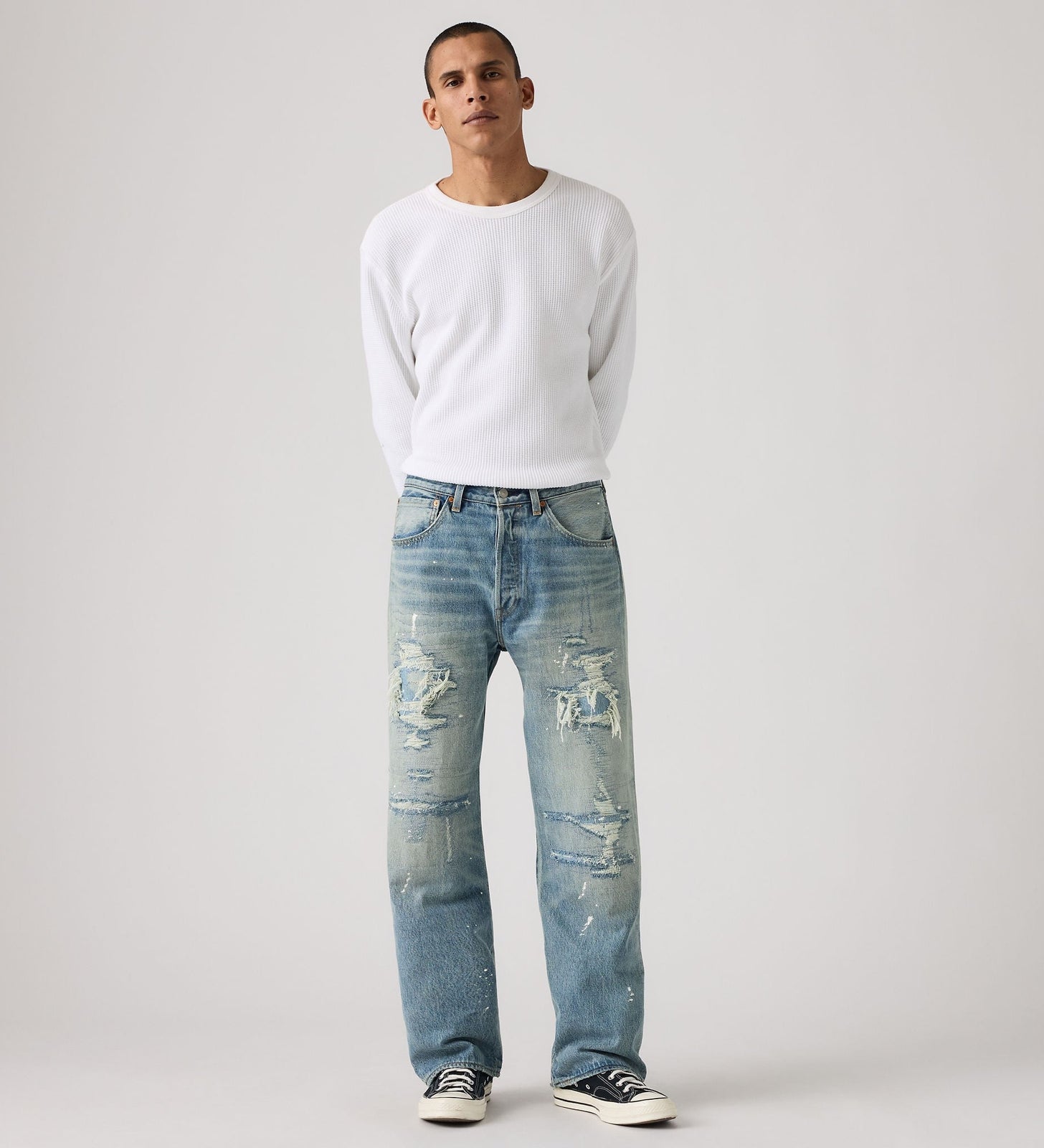 Main 3 - Levi's® Men's 501® Loose Jeans - 0057U0020