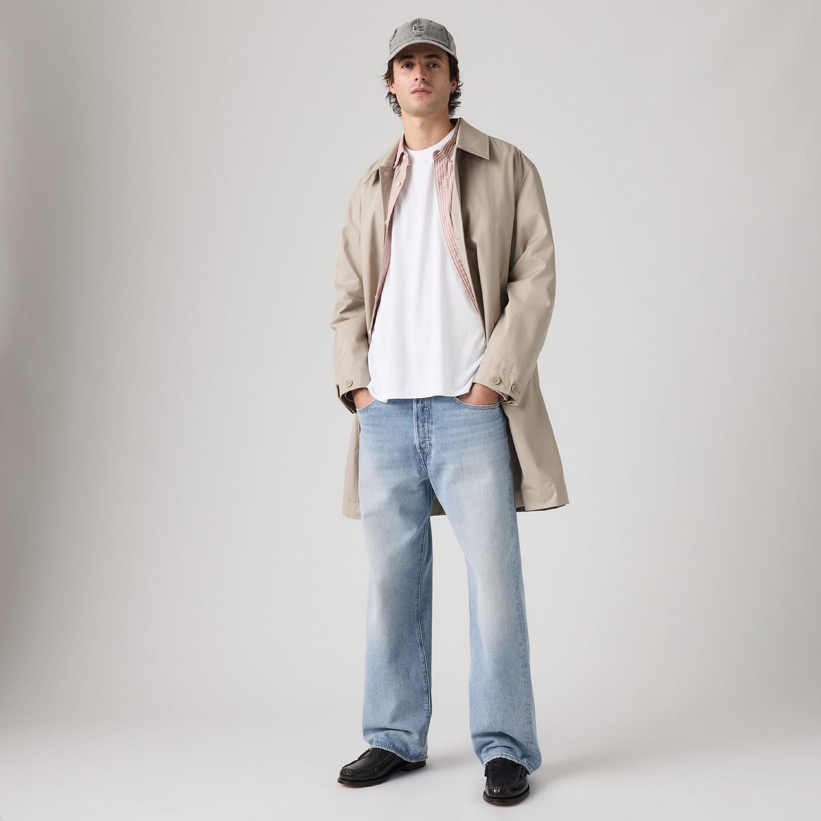 Main 4 - Levi's® Men's 501® Loose Jeans - 0057U0009