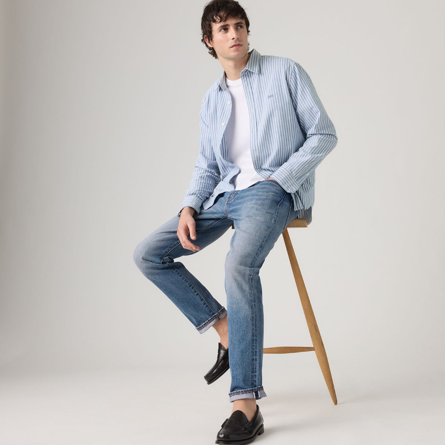 Levi's® Men's 502 Taper Selvedge Jeans