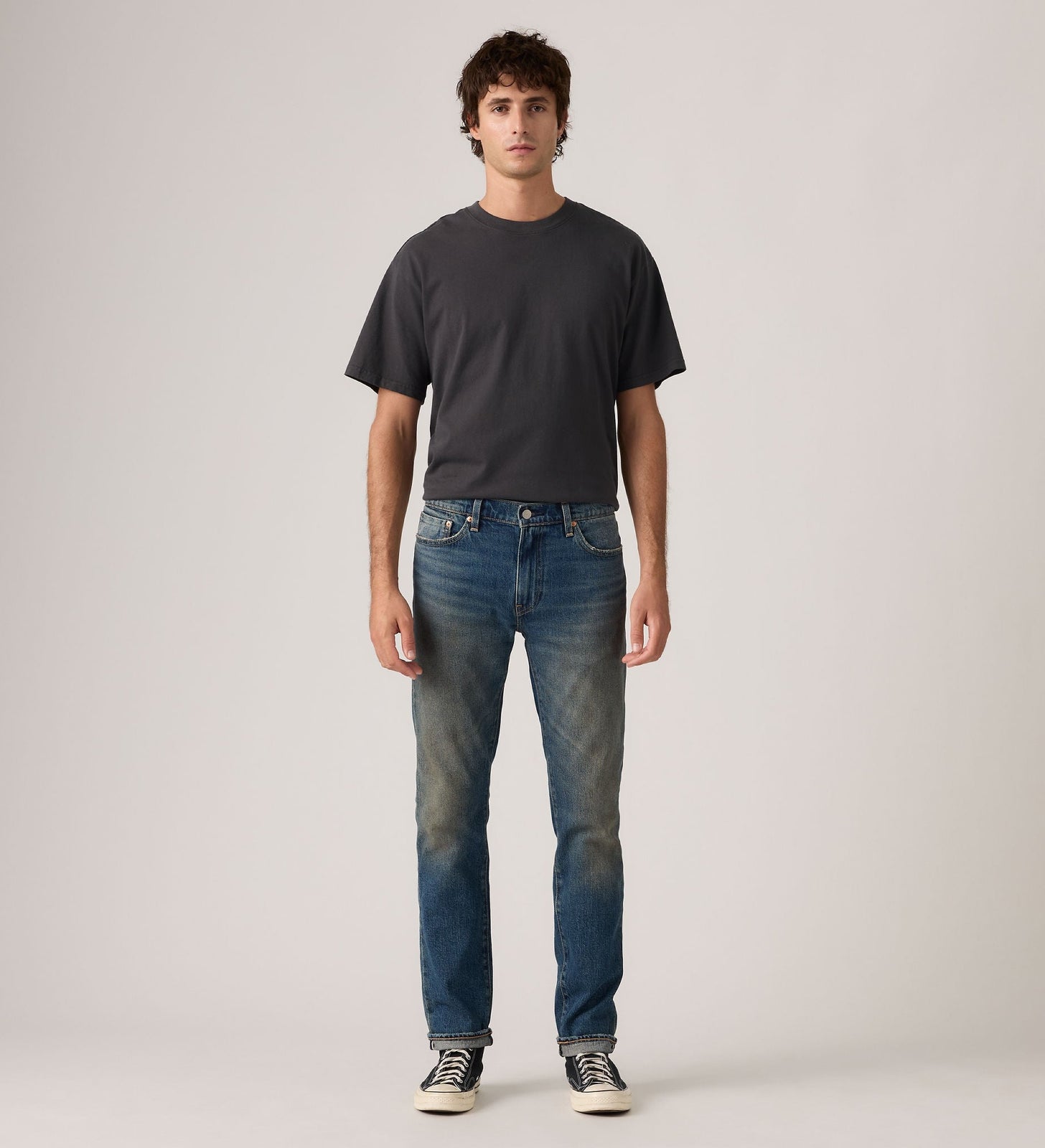 Main 3 - Levi's® Men's 511™ Slim Selvedge Jeans - 045116361