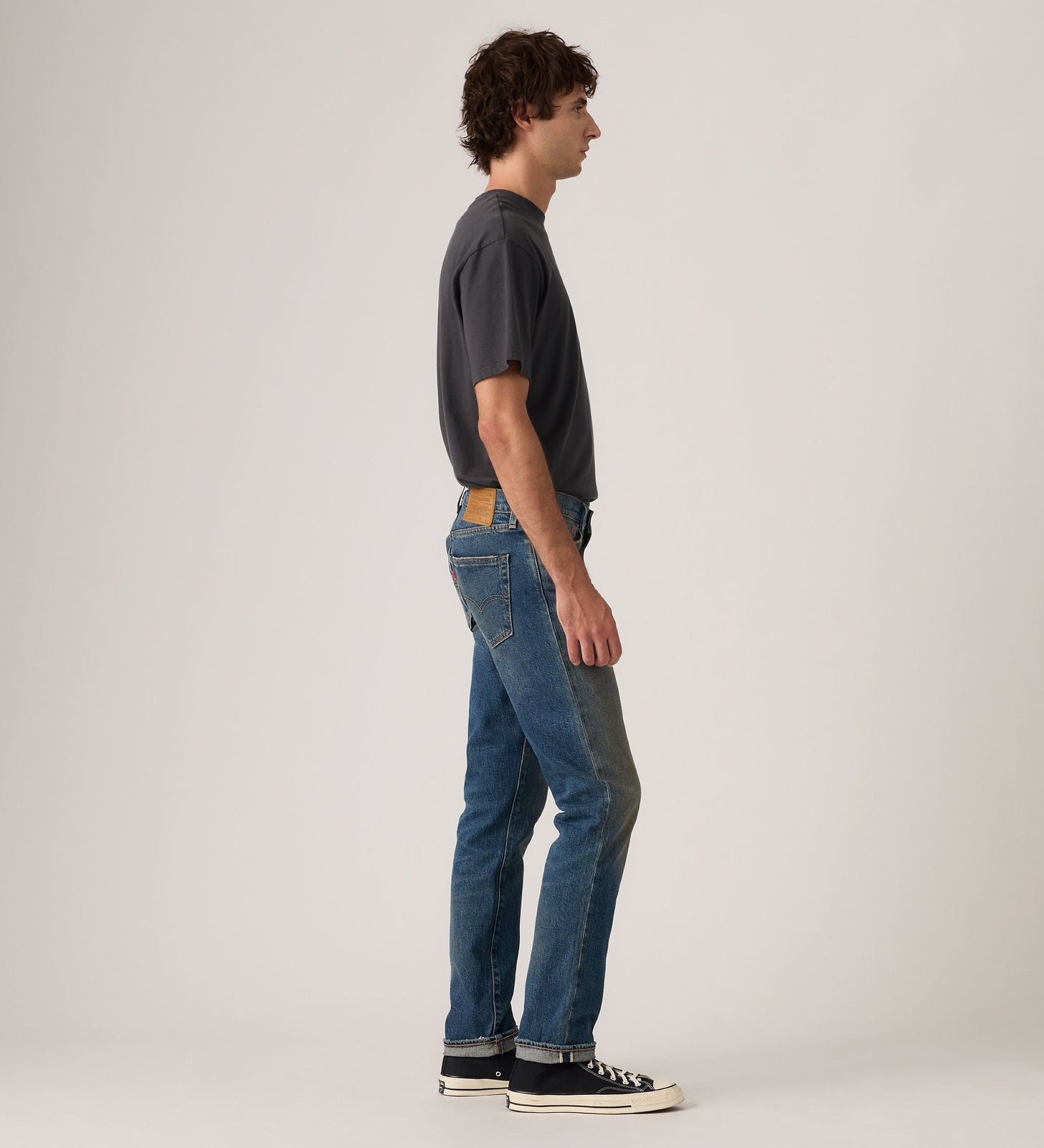 Main 4 - Levi's® Men's 511™ Slim Selvedge Jeans - 045116361