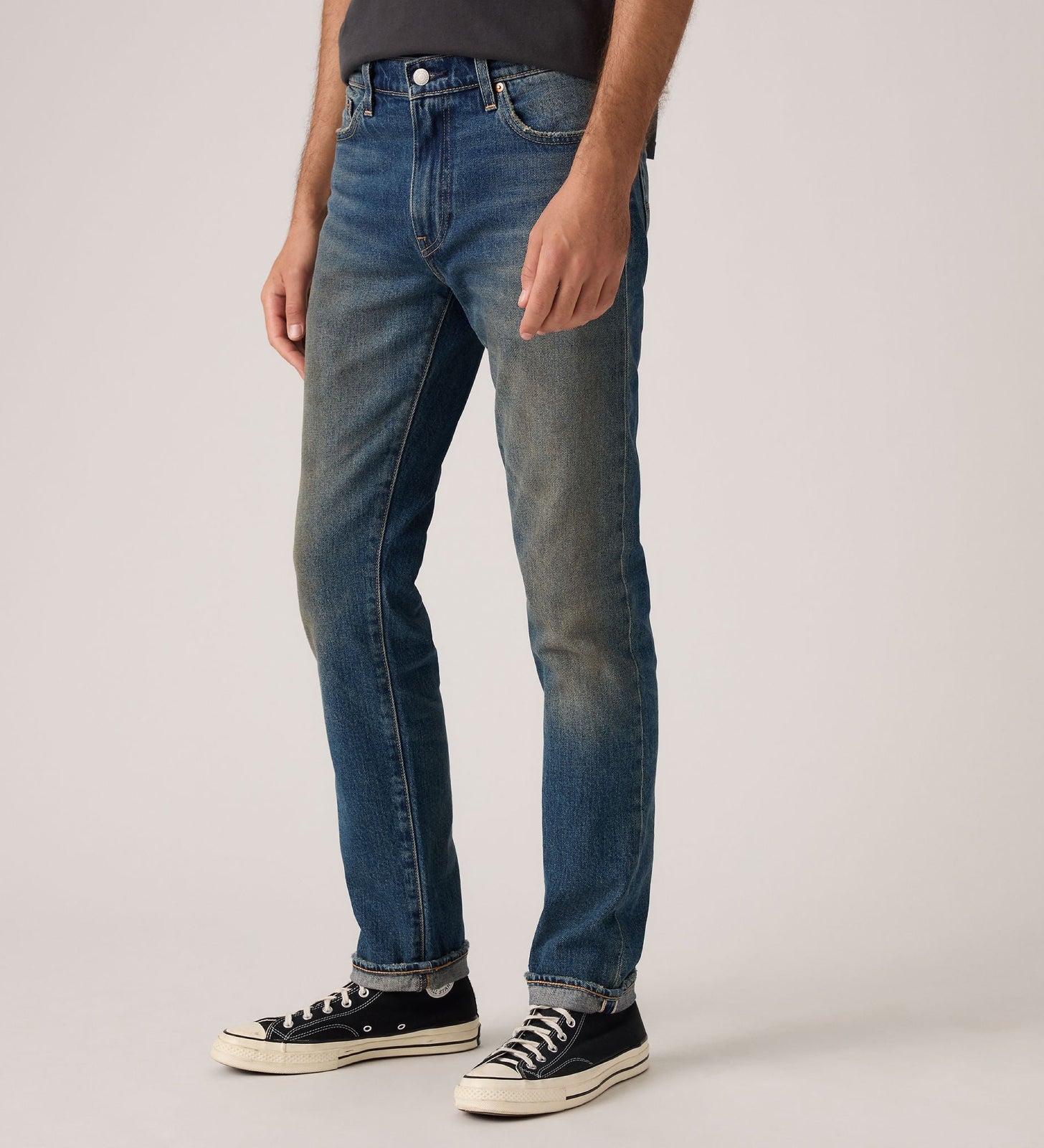 Main 5 - Levi's® Men's 511™ Slim Selvedge Jeans - 045116361