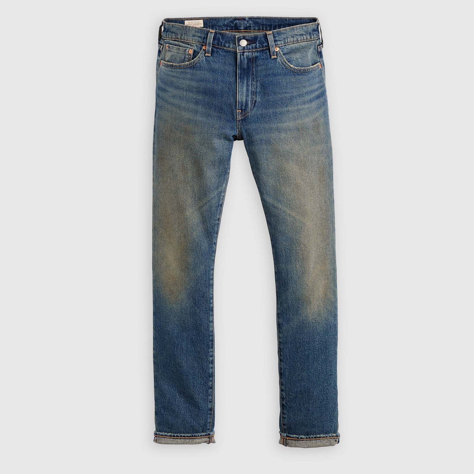 Main 6 - Levi's® Men's 511™ Slim Selvedge Jeans - 045116361