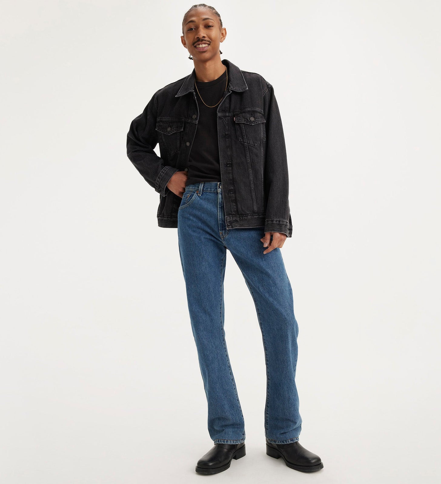 Main 4 - Levi's® Men's 517™ Bootcut Jeans - 005174891