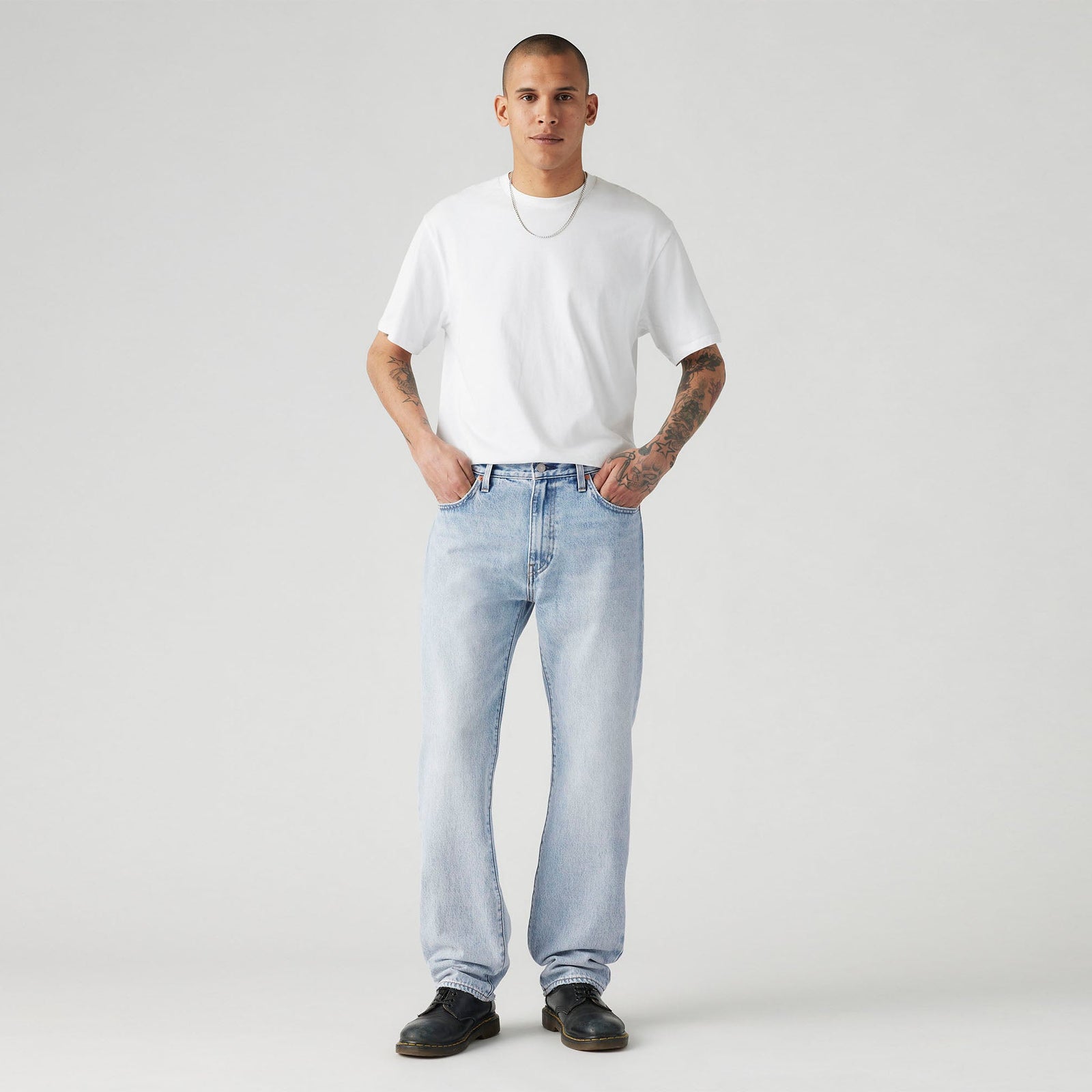 Main 1 - Levi's® Men's 555™ Relaxed Straight Jeans - 000LO0005